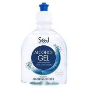 RRP £600 Lot To Contain 100 Brand New Bottles Of Seal 300Ml 70% Hand Sanitiser Gel With Moisturiser,