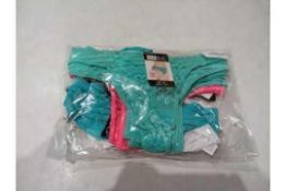 RRP £1100 Lot To Contain 10 Brand New Packs Of 24 Hana Women'S Size L/Xl Knickers In Various Colours