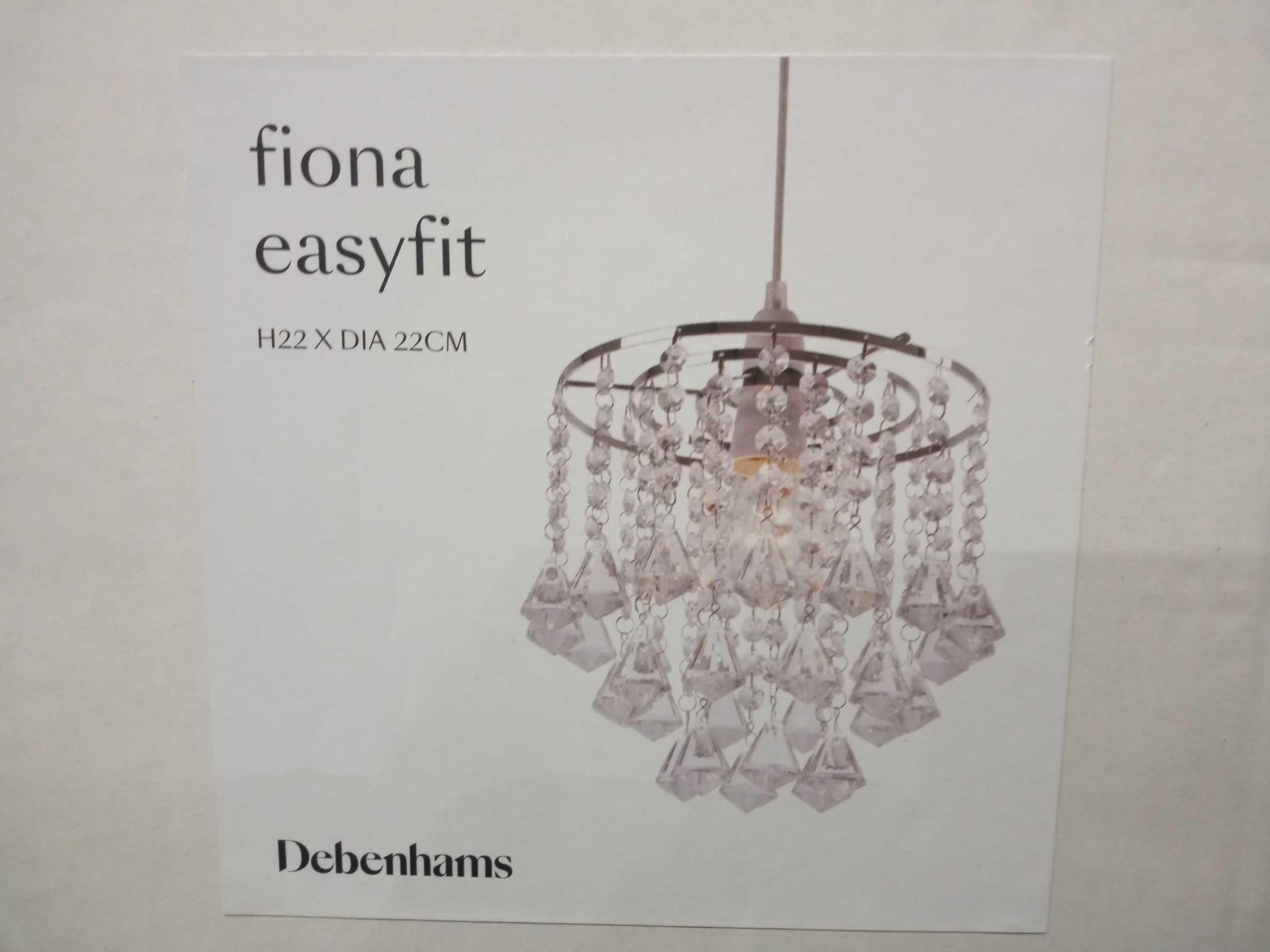 RRP £150 Lot To Contain 3 Boxed Assorted Debenhams Home Collection Lights To Include Fiona Easyfit - Image 3 of 3