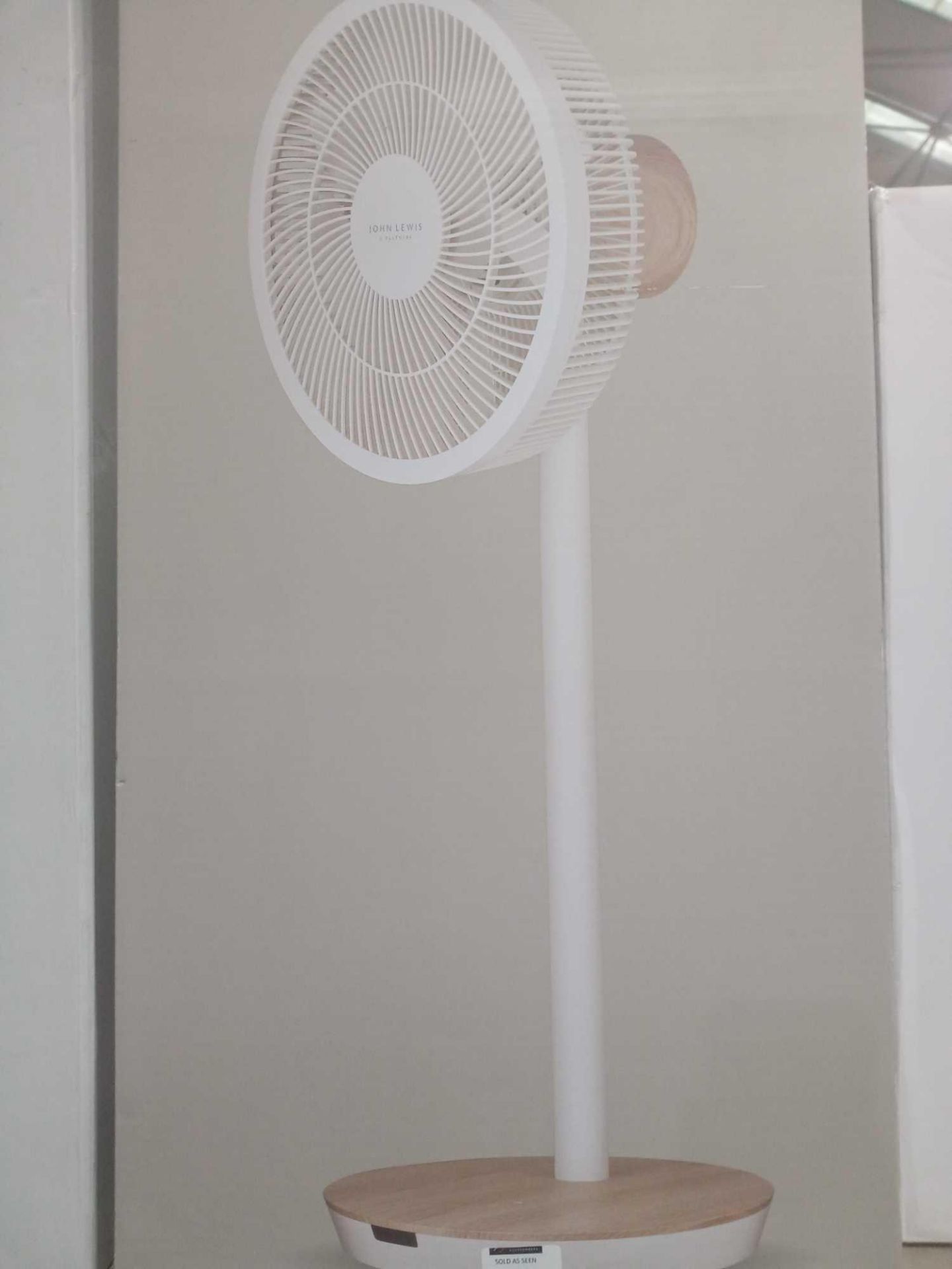 RRP £90 Boxed John Lewis 12 Inch Pedestal Fan