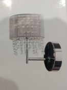 RRP £130 Lot To Contain 4 Boxed Assorted Debenhams Designer Collection Light Pendants To Include Gl