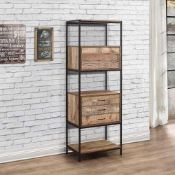 RRP £60 X2 Urban Living 3 Level Shelves (17834) (Appraisals Available On Request) (Pictures Are