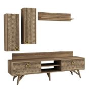 RRP £150 Boxed World Menagerie Renee 65' Entertainment Unit (17834) (Appraisals Available On