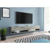 RRP £200 Boxed Mercury Row Pineda 88"" Tv Stand (20132) (Appraisals Available On Request) (