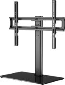 RRP £50 Boxed 1Home Table Top Pedestal Tv Stand (17815)(Appraisals Available On Request) (Pictures