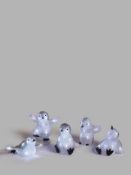 RRP £40 Boxed John Lewis Indoor And Outdoor Set Of 5 Clear Wire Ice White Led Lights