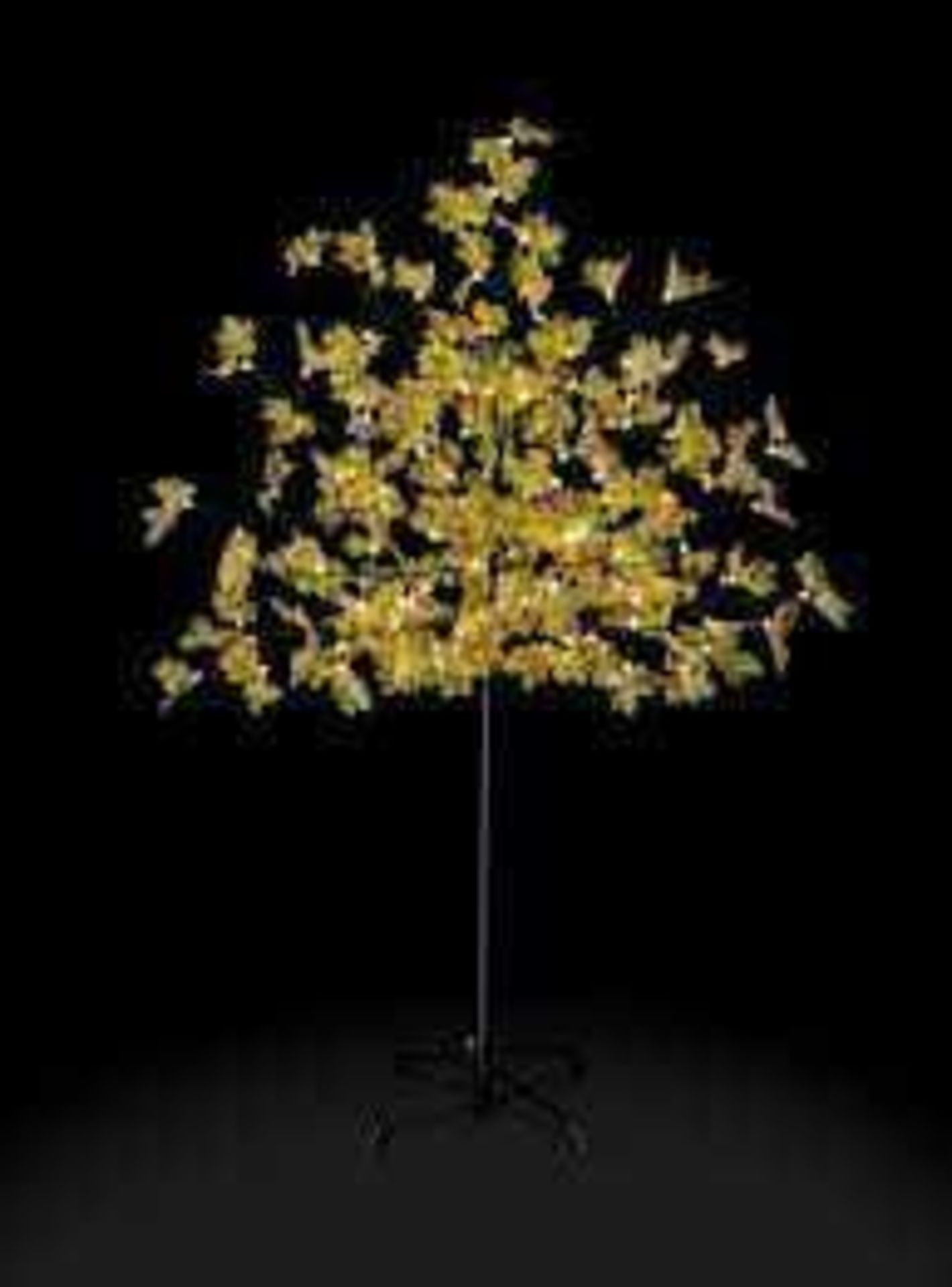 RRP £50 Boxed Premier 1.8M Led Maple Leaf Tree With Warm White Led Lights