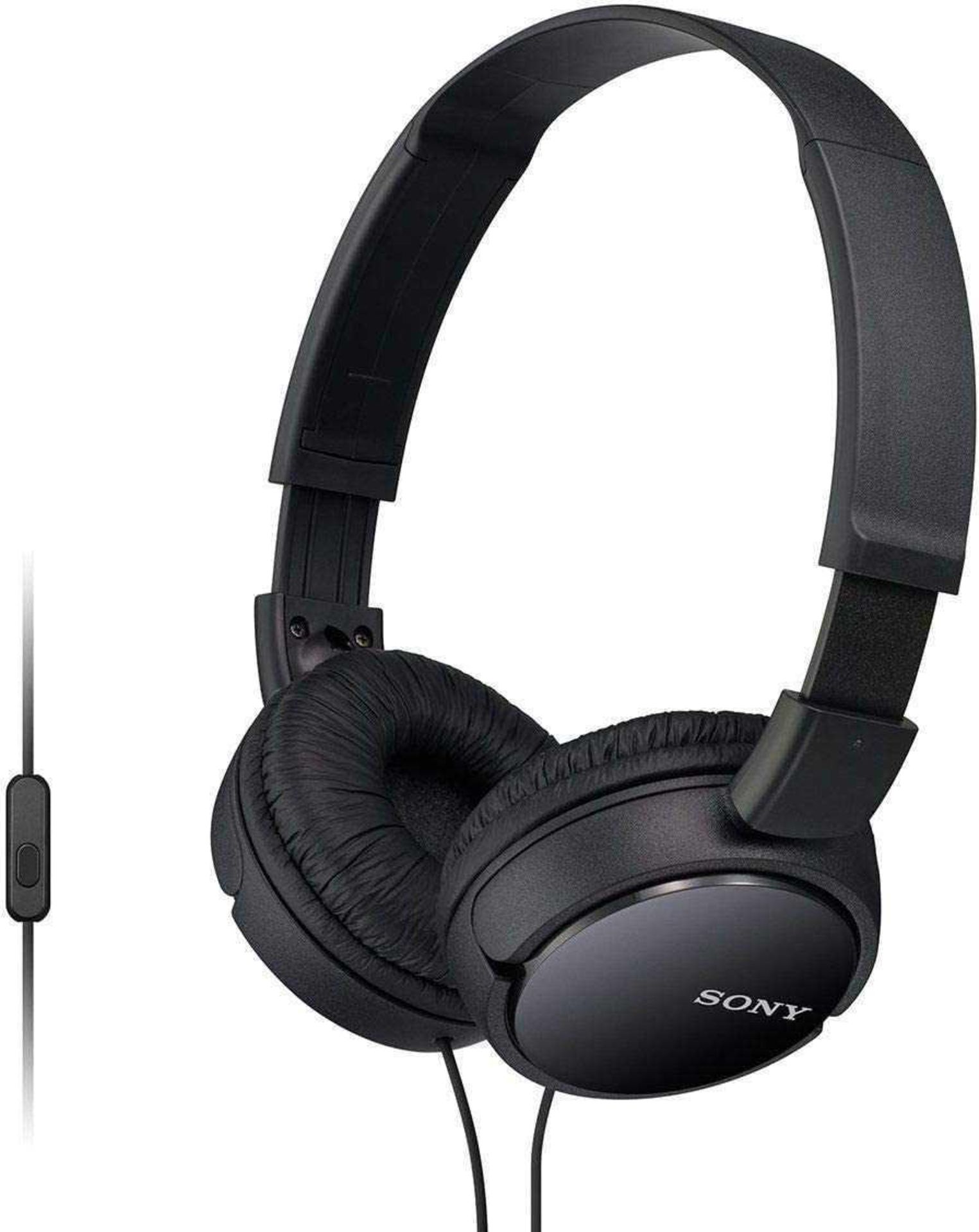 RRP £45 Boxed Sony Mdr-Zx100Ap Stereo Headphones (3286656) (Appraisals Available On Request) (Pictu