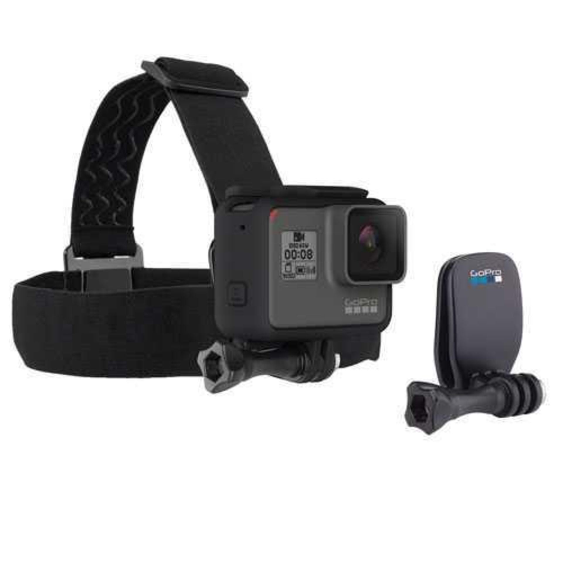 RRP 30 Each Boxed Gopro Head Strap And Quick Clip (Appraisals Available Upon Request) (Images for