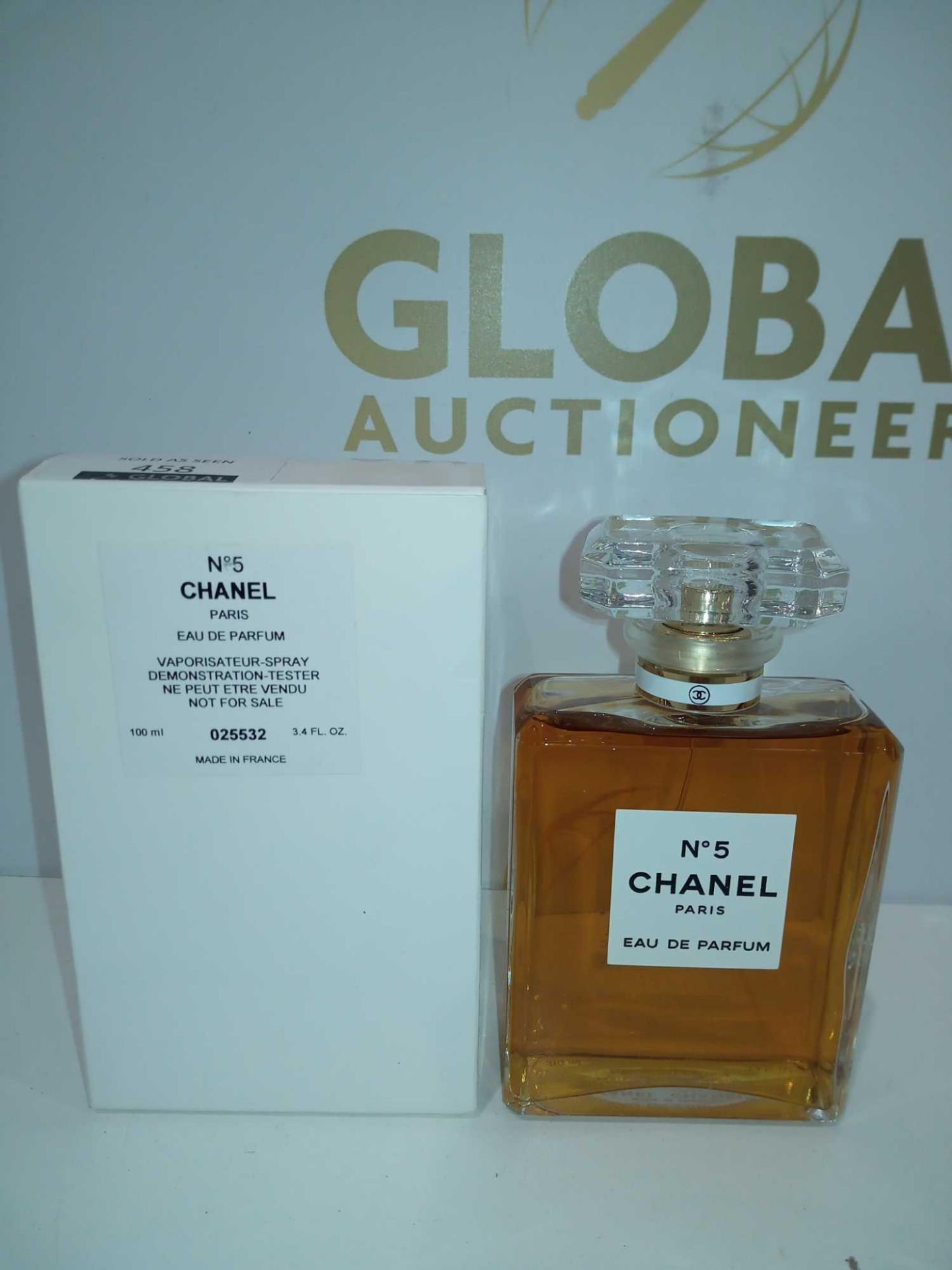 RRP £115 Boxed Brand New Tester Bottle Of No5 Chanel Paris 100Ml Eau Dr Parfum