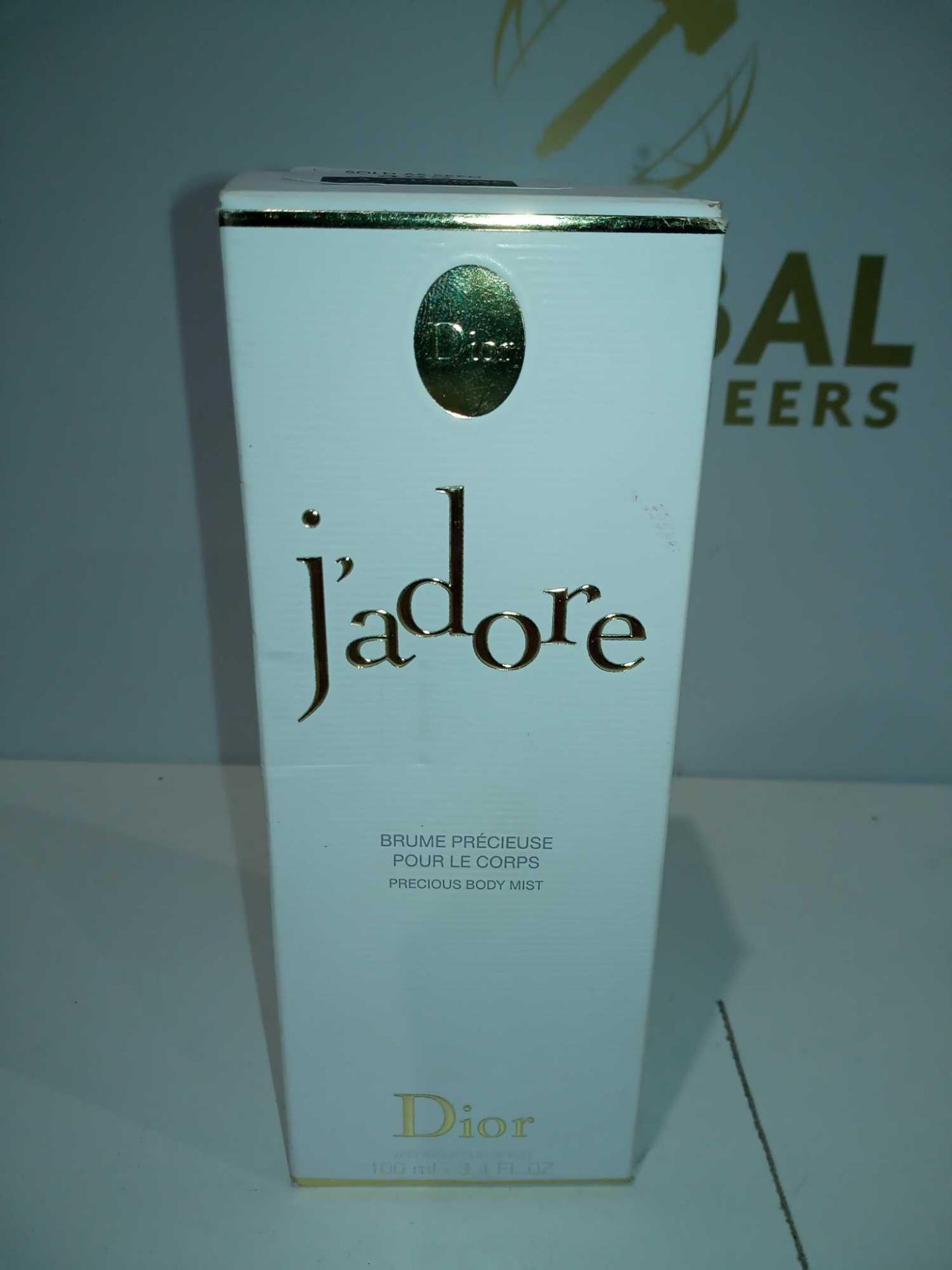 RRP £40 Boxed Bottle Of J'Adore Dior 100Ml Precious Body Mist