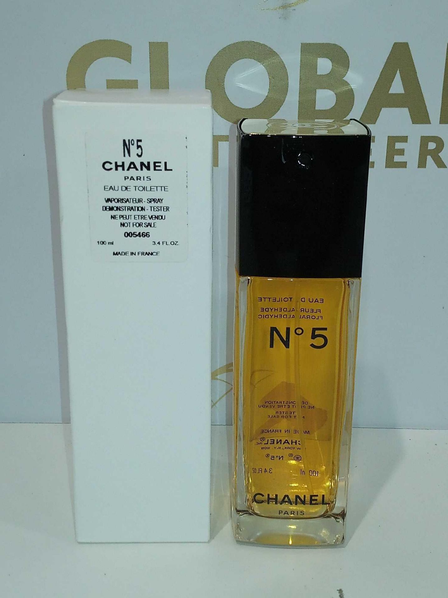 RRP £95 Boxed Brand New Full Tester Bottle Of Chanel No5 Paris 100Ml Eau De Toilette - Image 2 of 2