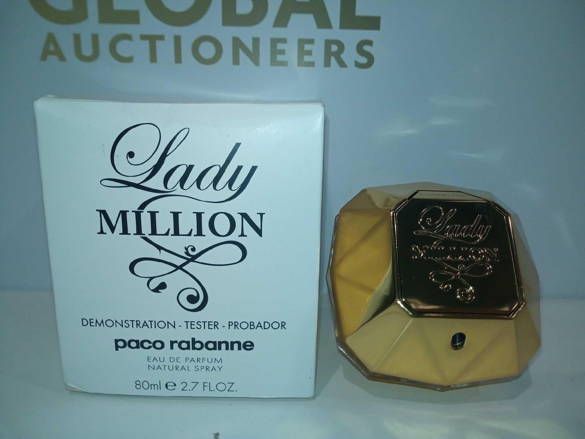 RRP £80 Boxed Brand New Full Tester Bottle Of Lady Million Paco Rabanne 80Ml Eau De Parfum