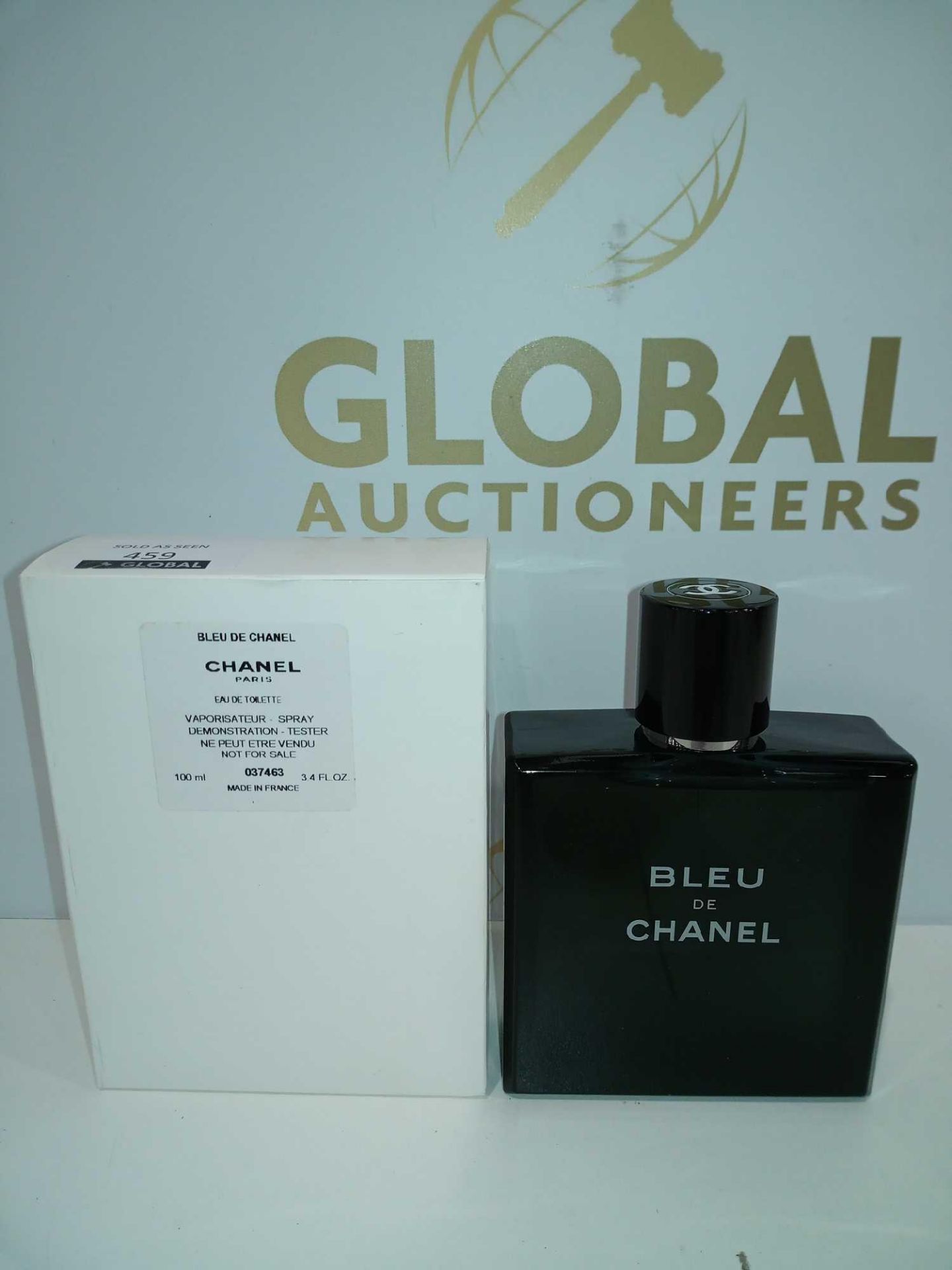 RRP £80 Boxed Brand New Tester Bottle Of Bleu De Chanel Paris 100Ml Eau De Toilette