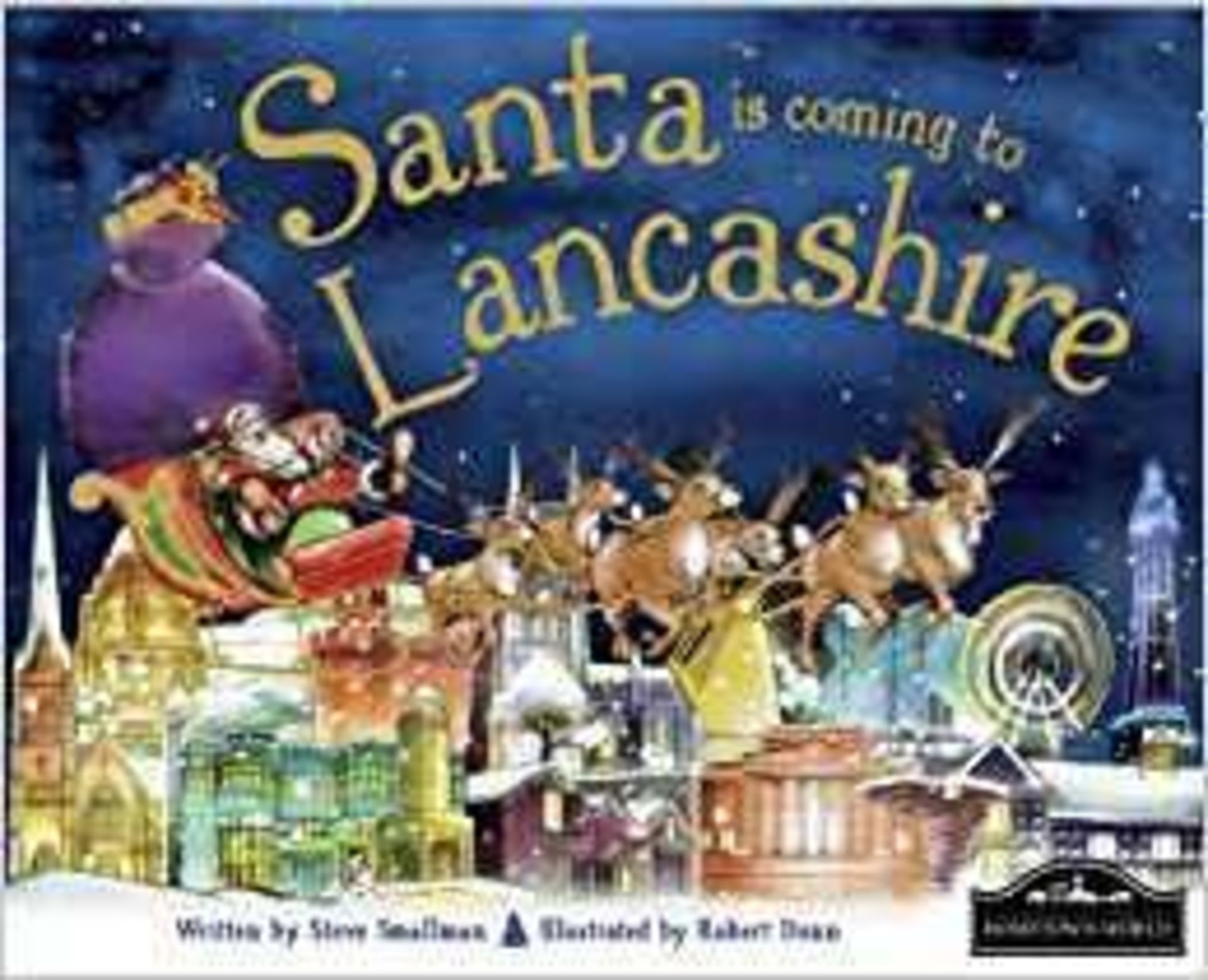 RRP £100 Lot To Contain Brand New Box Of 20 Childhood Dreams Hometown World Santa Is Coming To Lanca