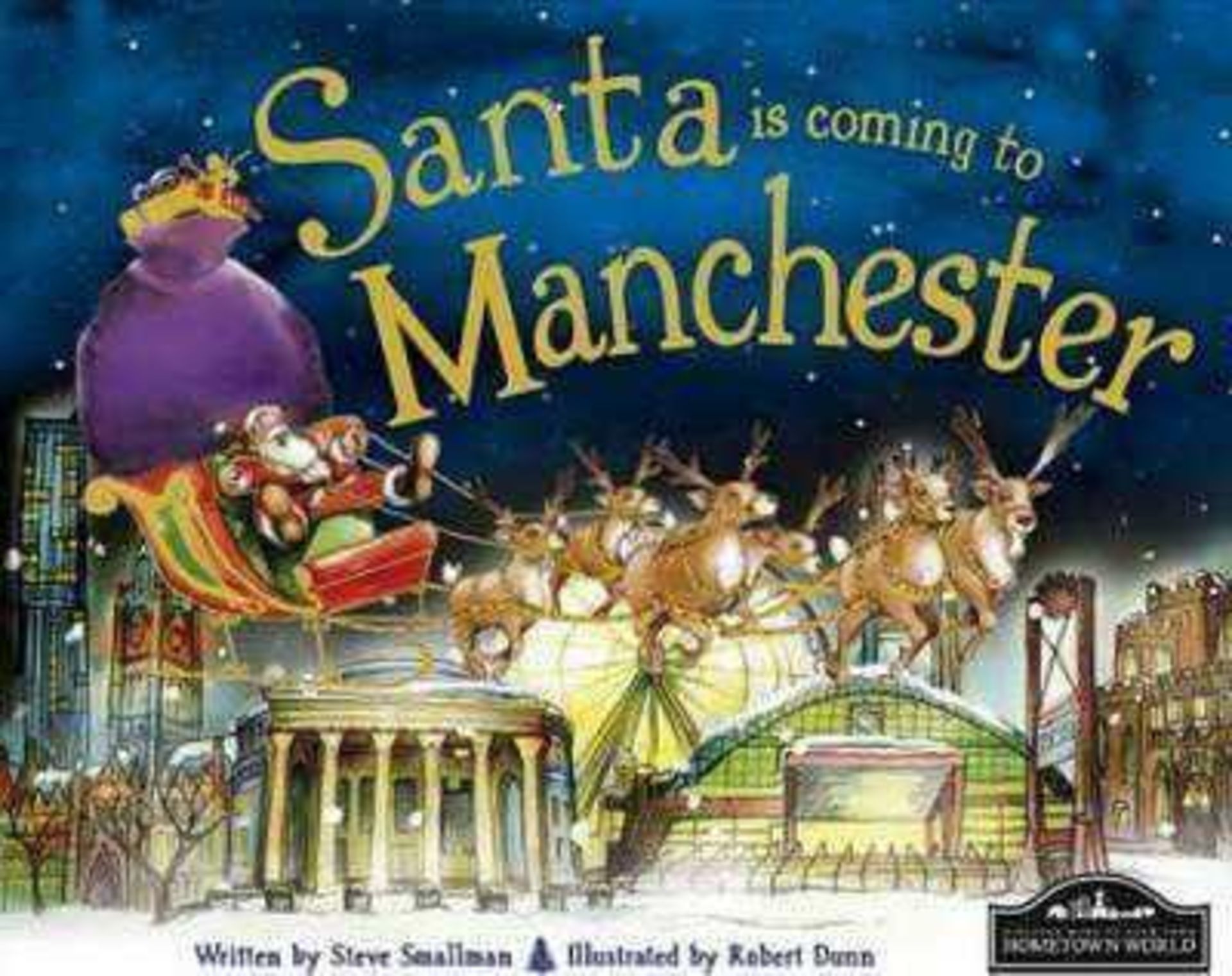 RRP £100 Lot To Contain Brand New Box Of 20 Childhood Dreams Hometown World Santa Is Coming To Manch