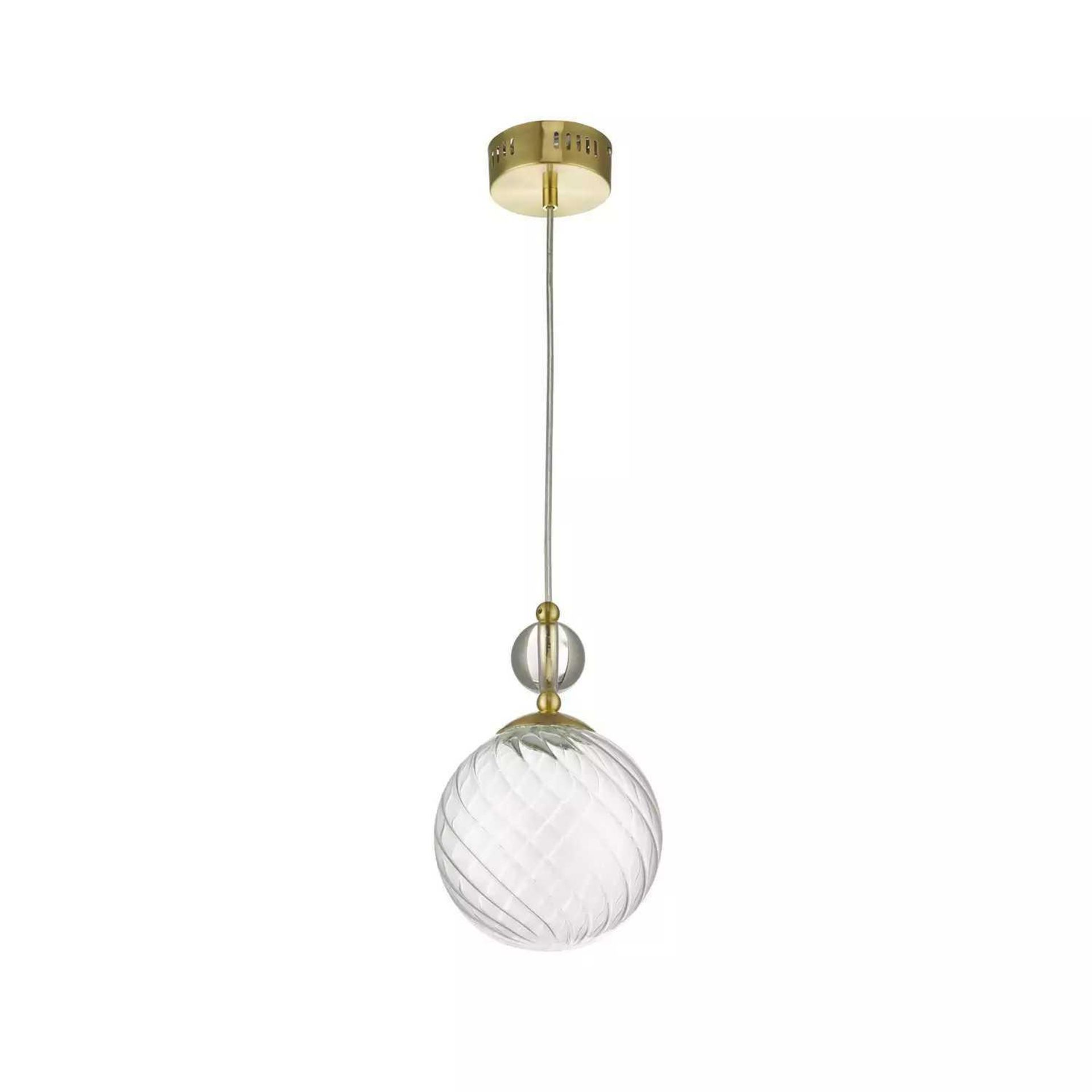 Combined RRP £170. Lot To Contain 2 Boxed Carmella Pendant Ceiling Lights