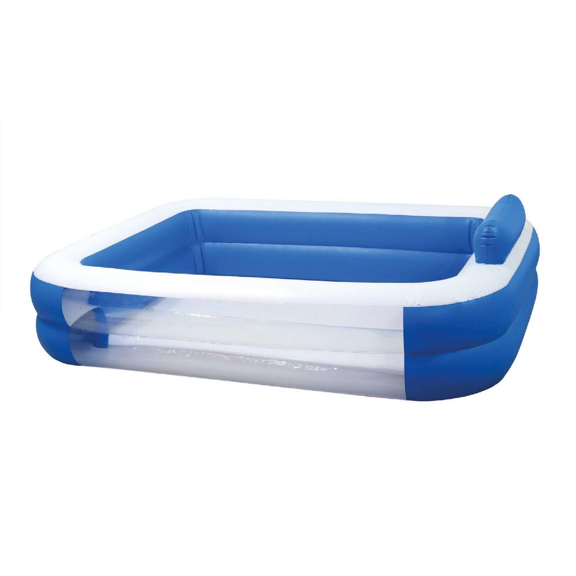 RRP £90 Lot To Contain 3 Boxed Kids Inflatable Head Support Giant Paddling Pools Ages 3 Years Plus