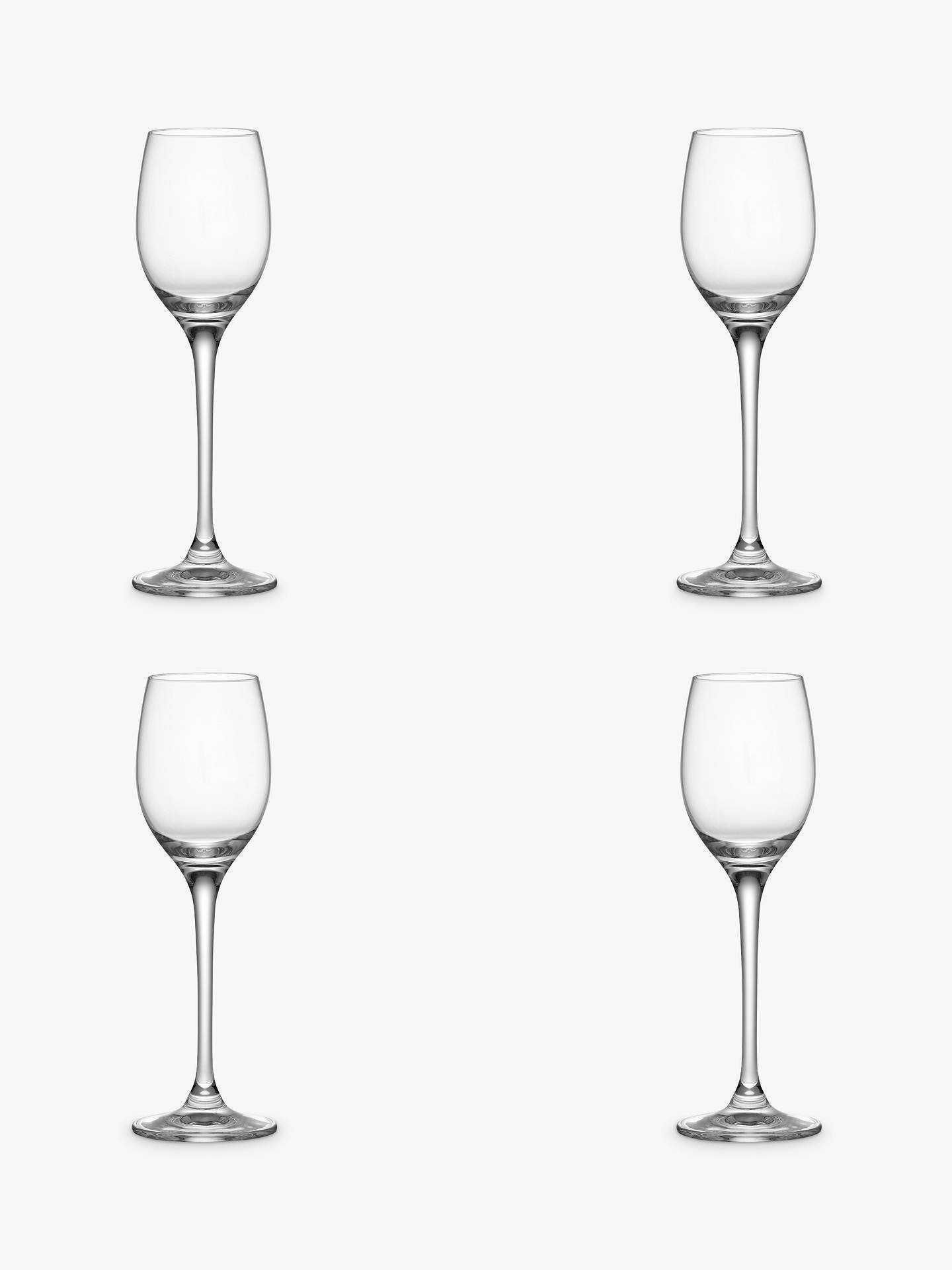 RRP £100 Lot To Contain 4 Boxed John Lewis & Partners Vino Sherry Glasses, Set Of 4, 100Ml