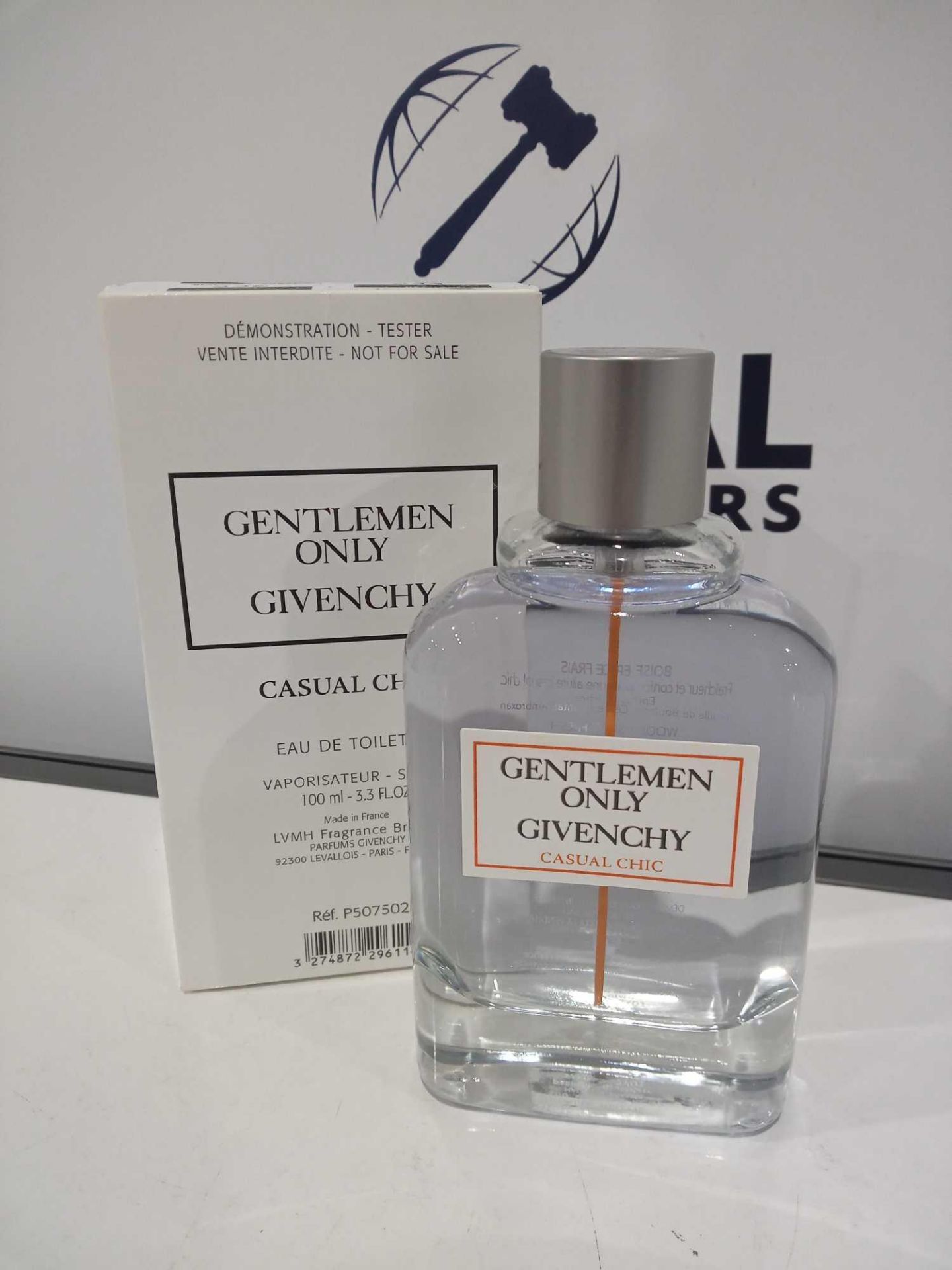 RRP £60 Boxed 100Ml Full Tester Bottle Of Givenchy Gentlemen Only Casual Chic Edt Spray