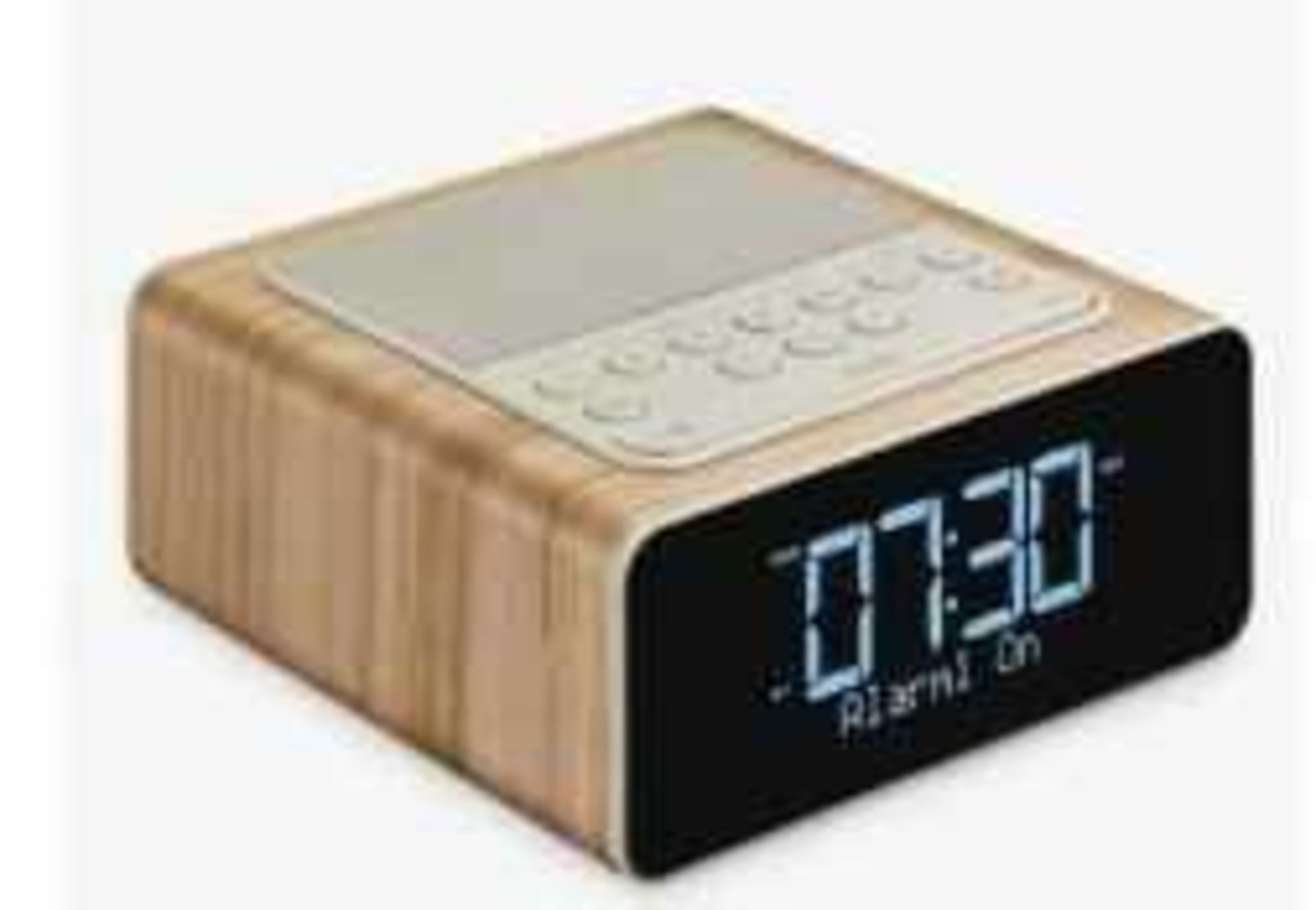 RRP £80 Boxed John Lewis Prelude Alarm Clock Radio