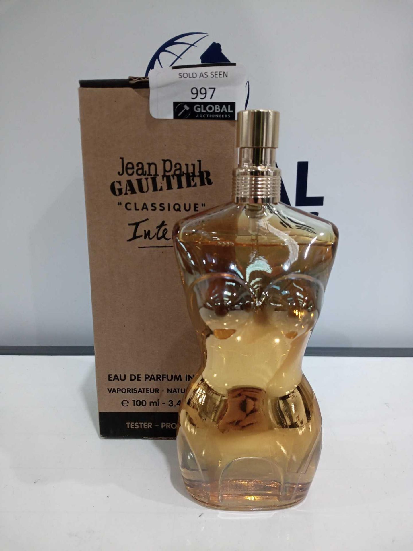 RRP £90 Brand New Boxed Full Tester Of Jean Paul Gaultier Classique Intense Perfume 100Ml Spray