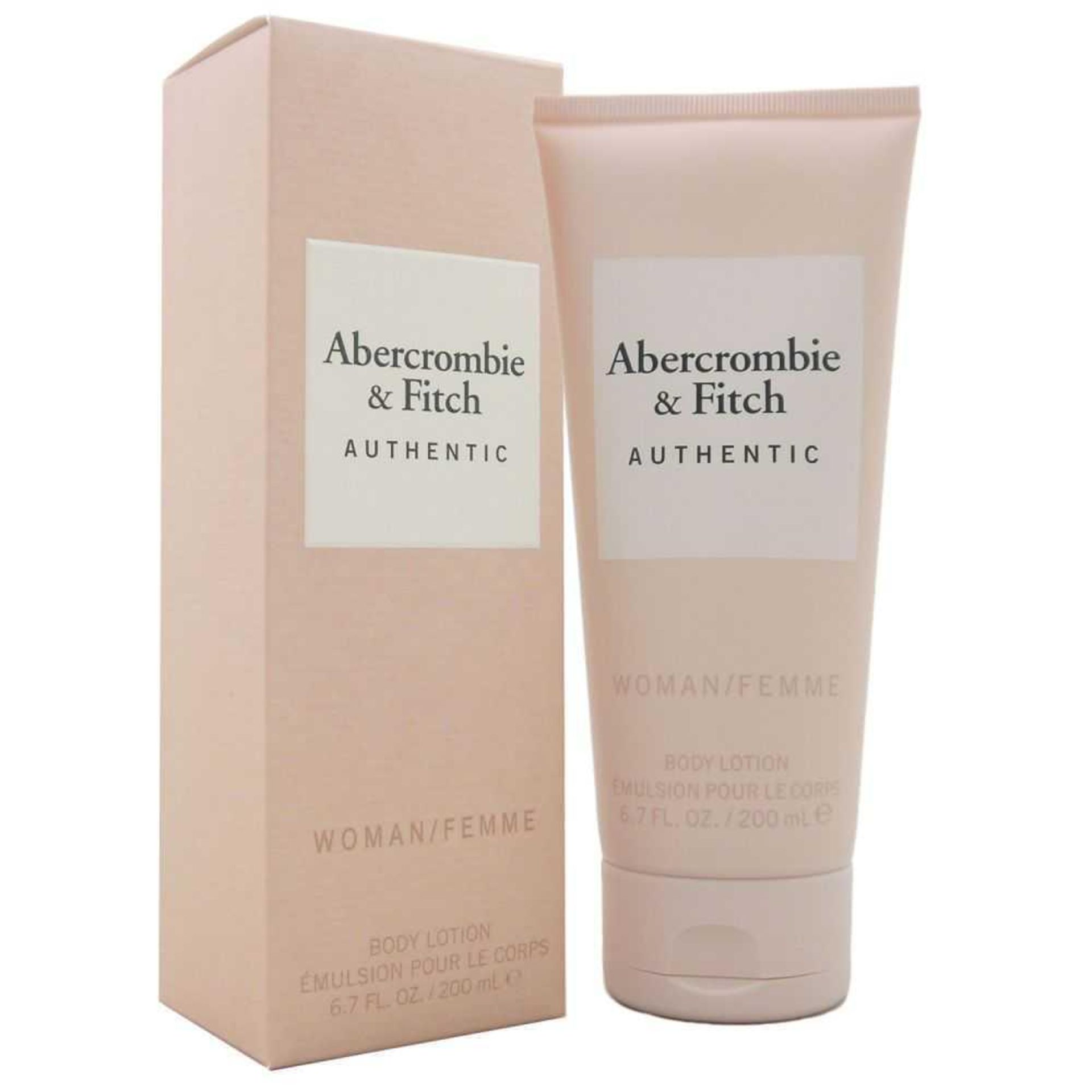 RRP £55 Each Boxed Brand New And Sealed Full Abercrombie And Fitch Authentic Woman 200Ml Body Lotion