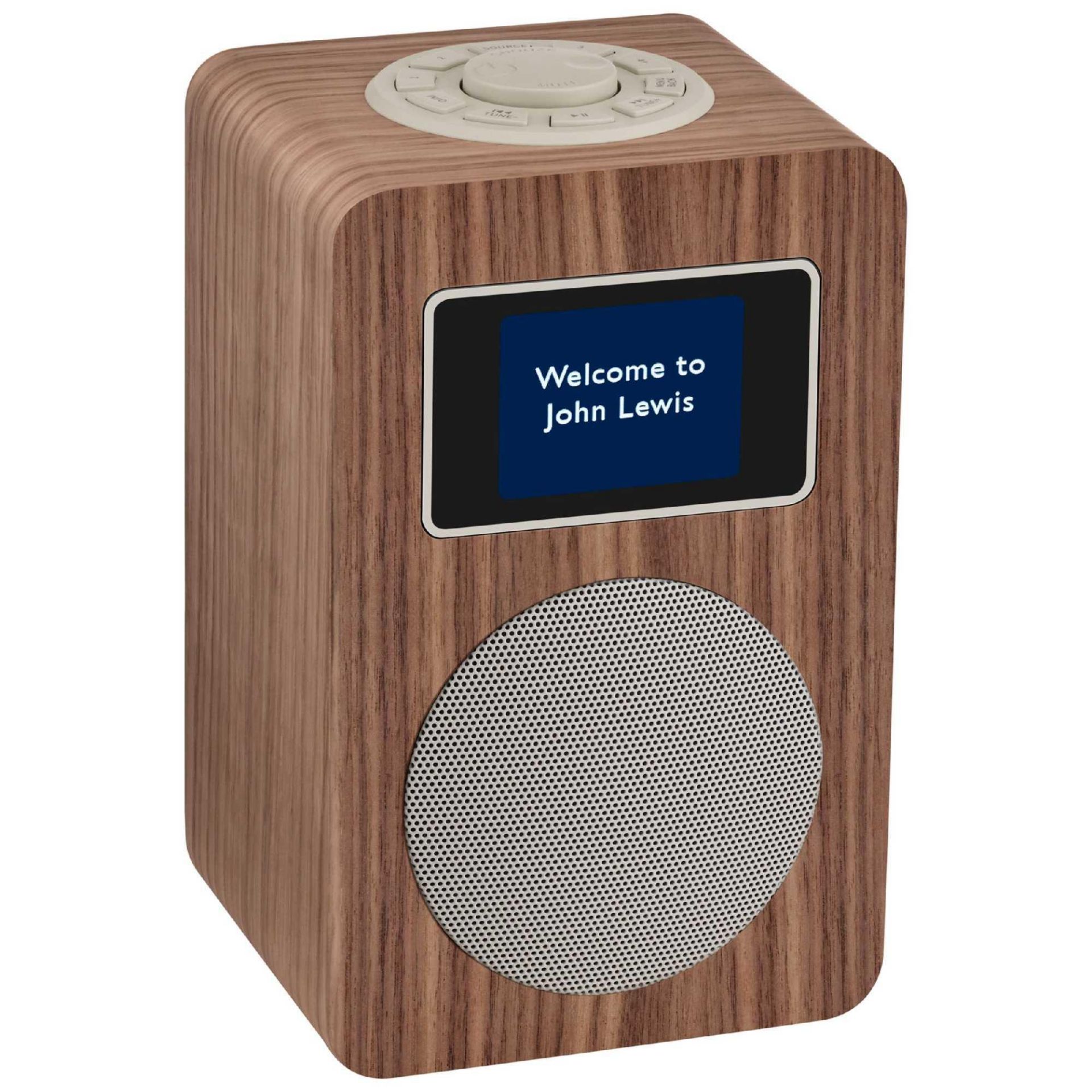 RRP £90 Unboxed John Lewis Aria Radio With 10 Dab And 10 Fm Preset Stations