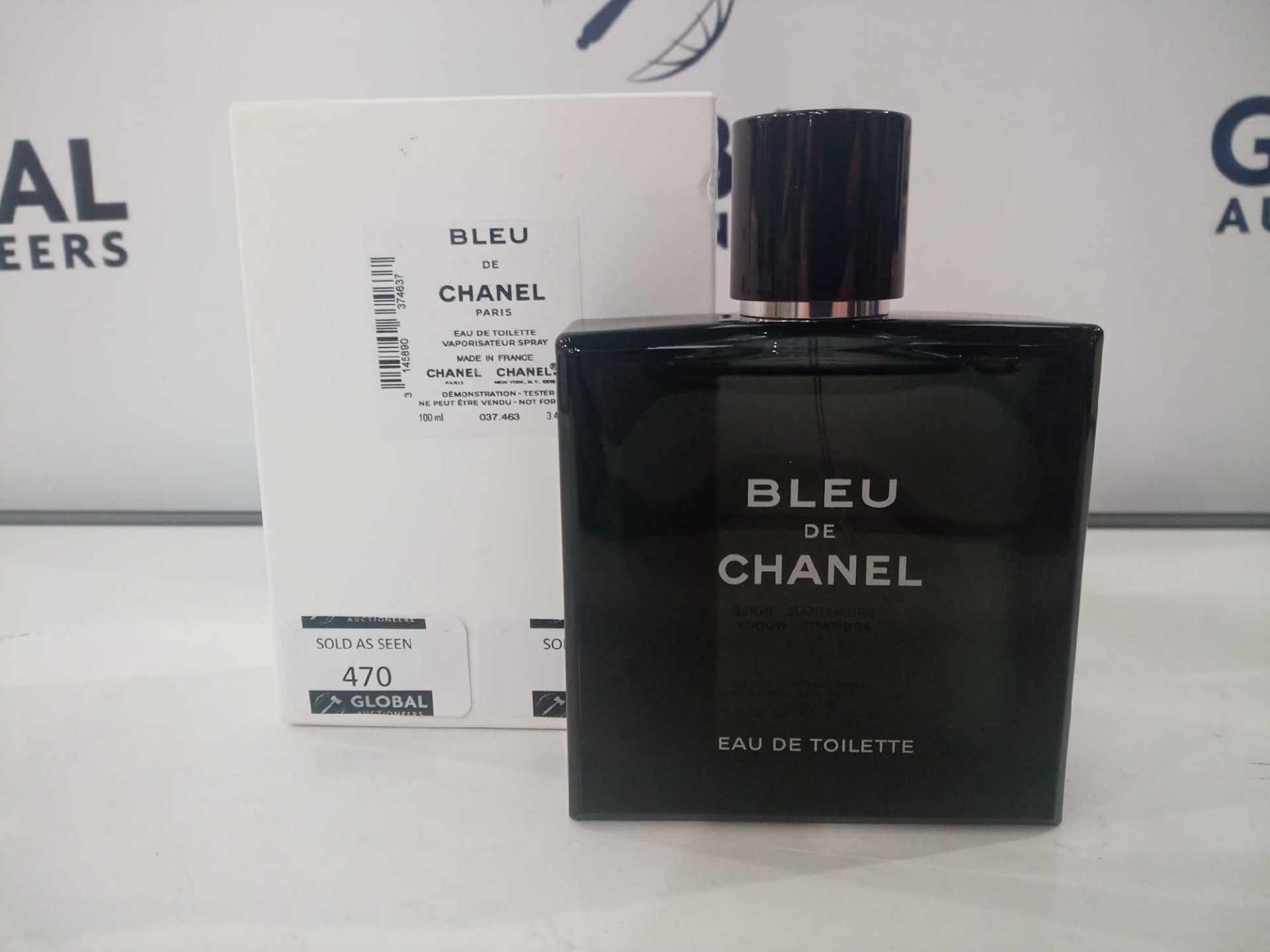RRP £78 Boxed Brand New Full Tester Bottle Of Bleu De Chanel Paris 100Ml Eau De Toilette