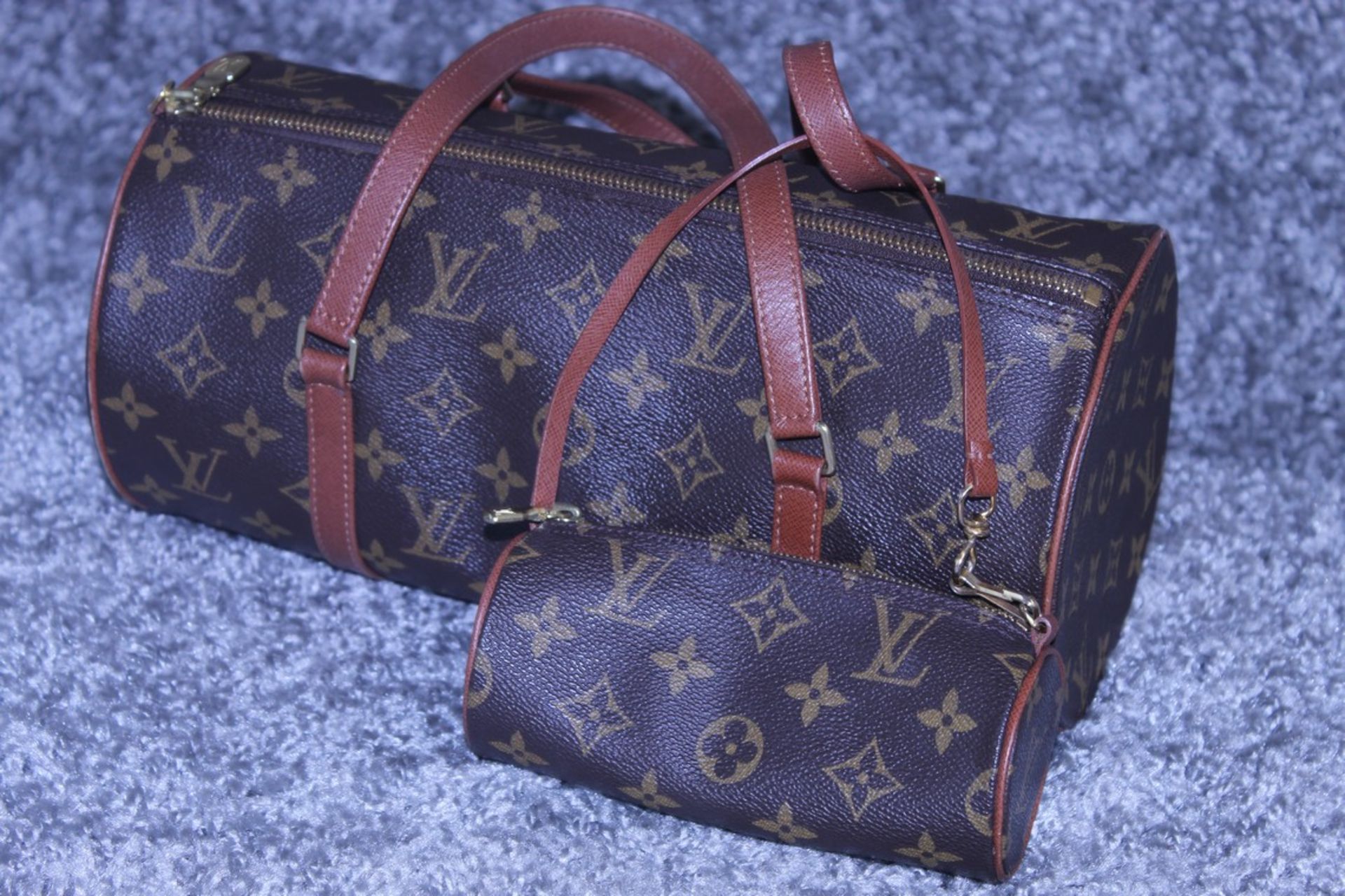 RRP £4200 Louis Vuitton Papillon Handbag In Brown Coated Monogram Canvas. Condition Rating A ( - Image 2 of 5