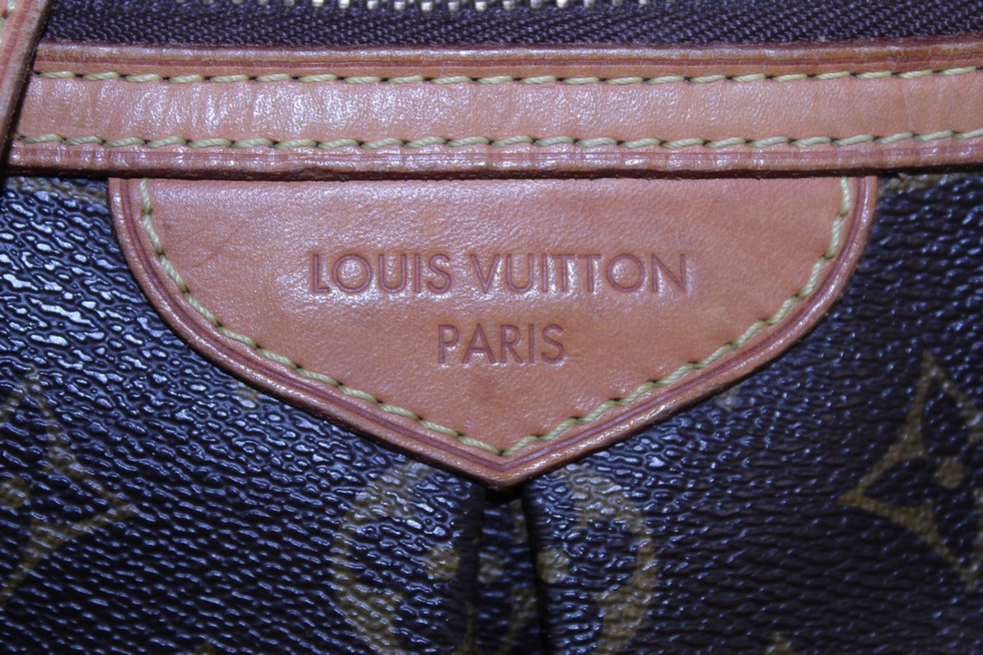 RRP £1,900 Louis Vuitton Saumur Shoulder Bag, Brown Monogram Coated Canvas 25X21X7Cm Vachetta - Image 3 of 4