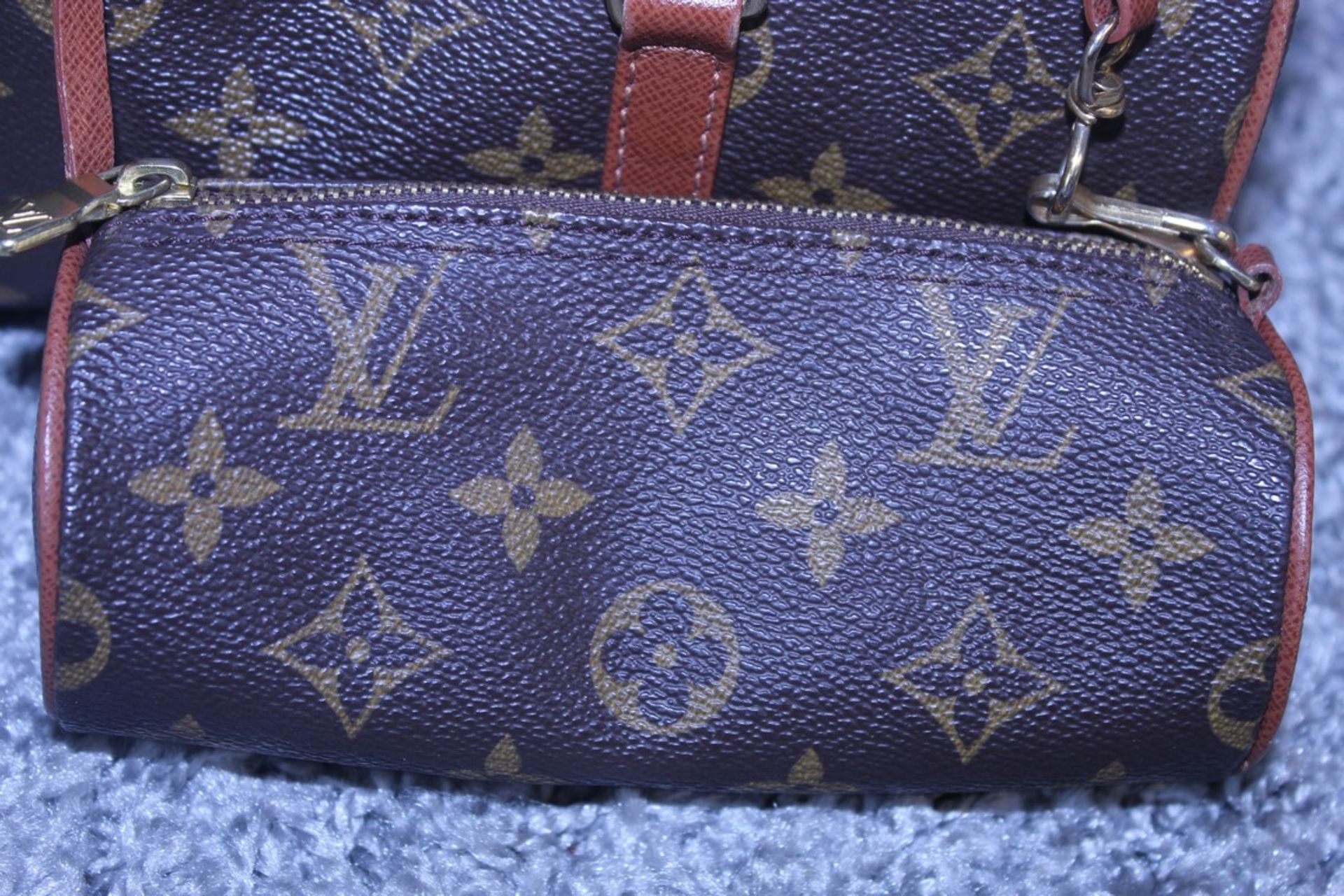 RRP £4200 Louis Vuitton Papillon Handbag In Brown Coated Monogram Canvas. Condition Rating A ( - Image 3 of 5