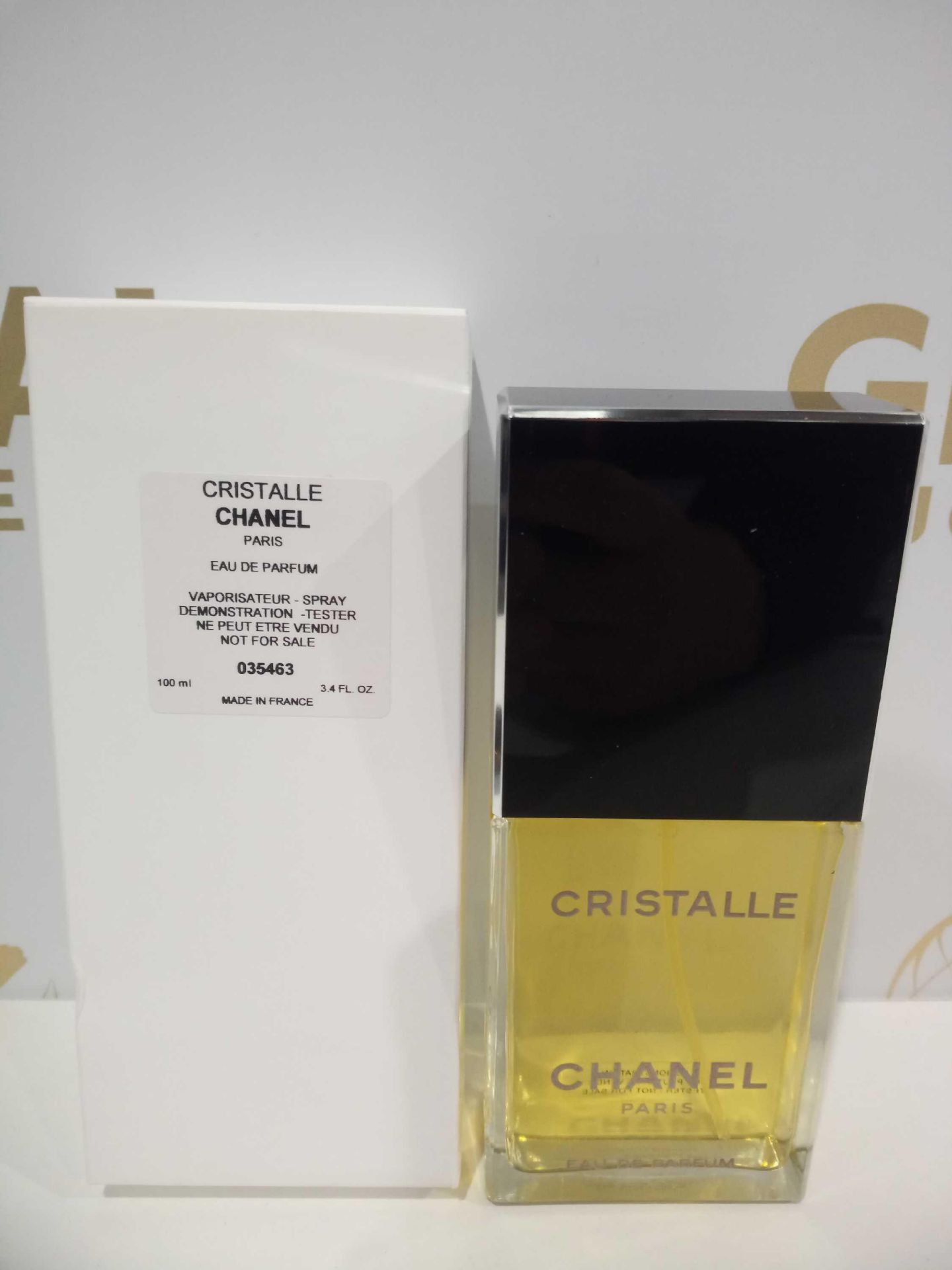 RRP £90 Boxed Brand New Full Tester Bottle Of Chanel Paris Cristalle 100Ml Eau De Parfum