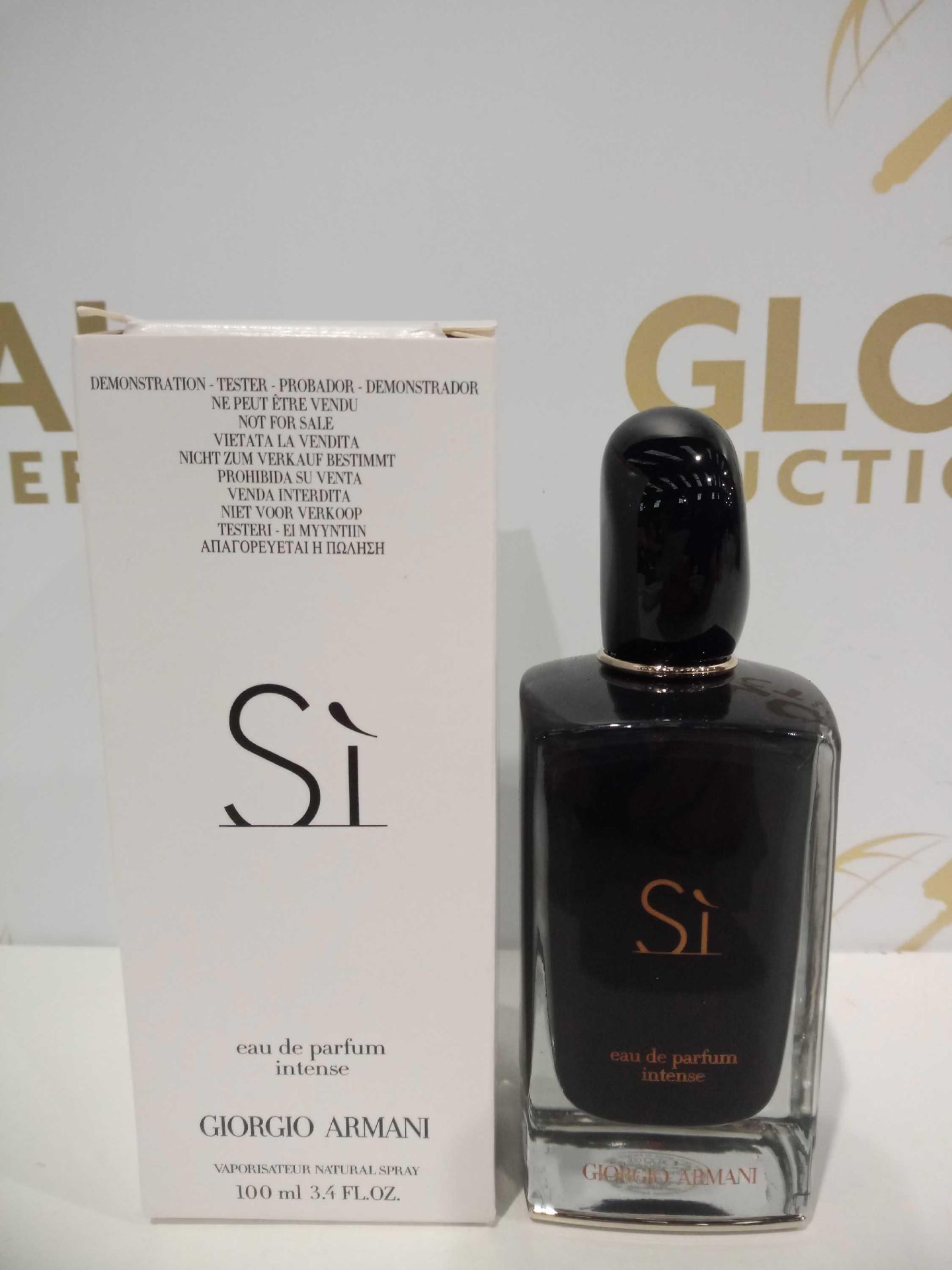 RRP £95 Boxed Brand New Full Tester Bottle Of Giorgio Armani Si Intense Eau De Parfum 100Ml
