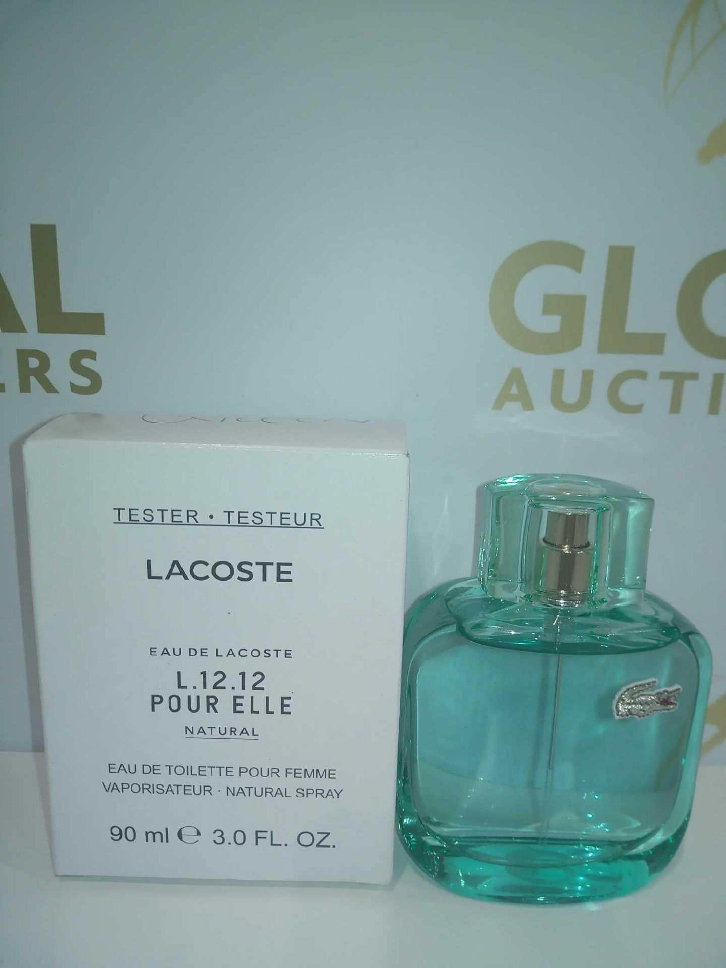 RRP £60 Boxed Brand New Full Tester Bottle Of Lacoste Green 90Ml Eau De Toilette Pour Femme