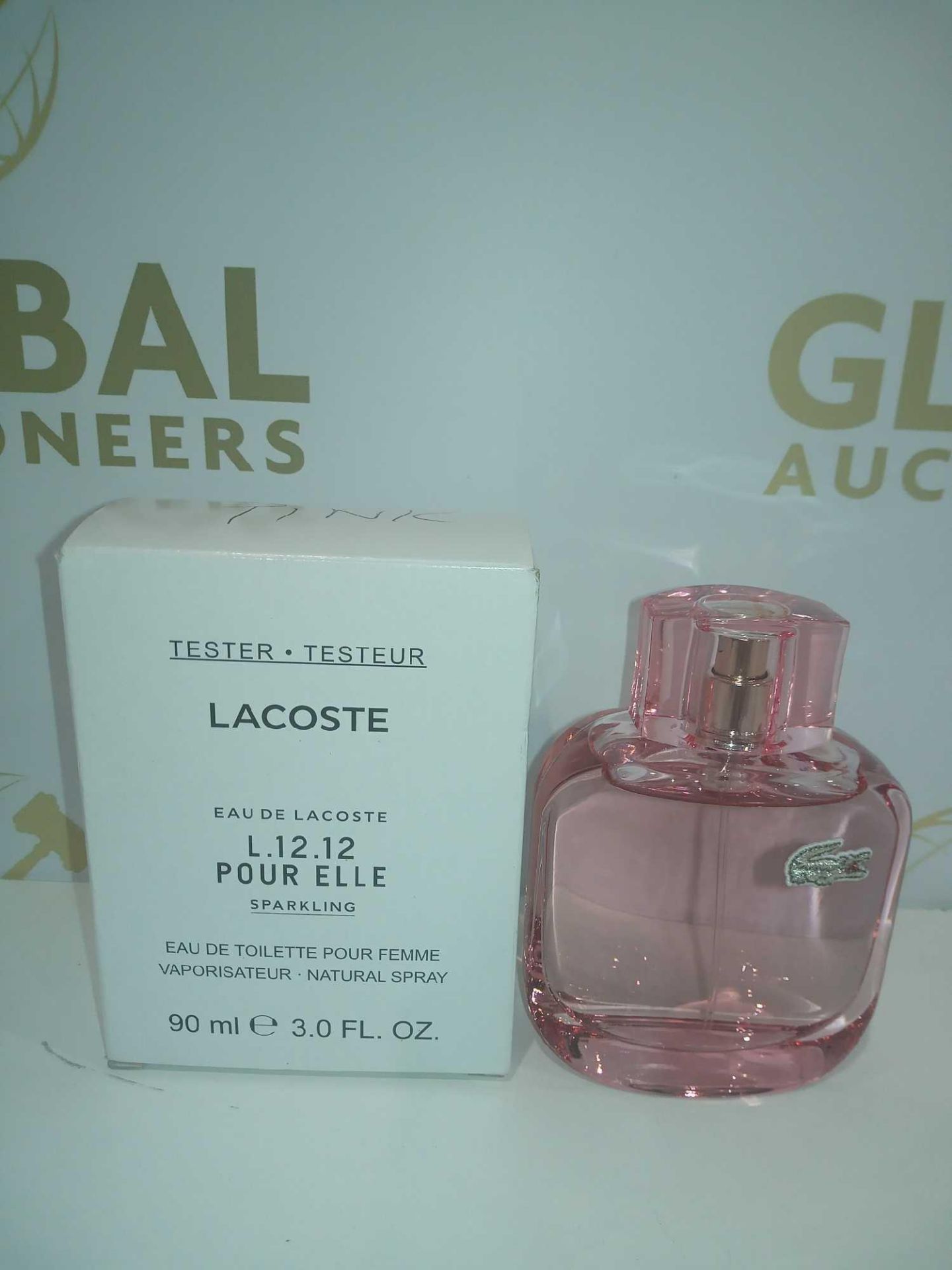 RRP £60 Boxed Brand New Full Tester Bottle Of Lacoste Pink 90Ml Eau De Toilette Pour Femme