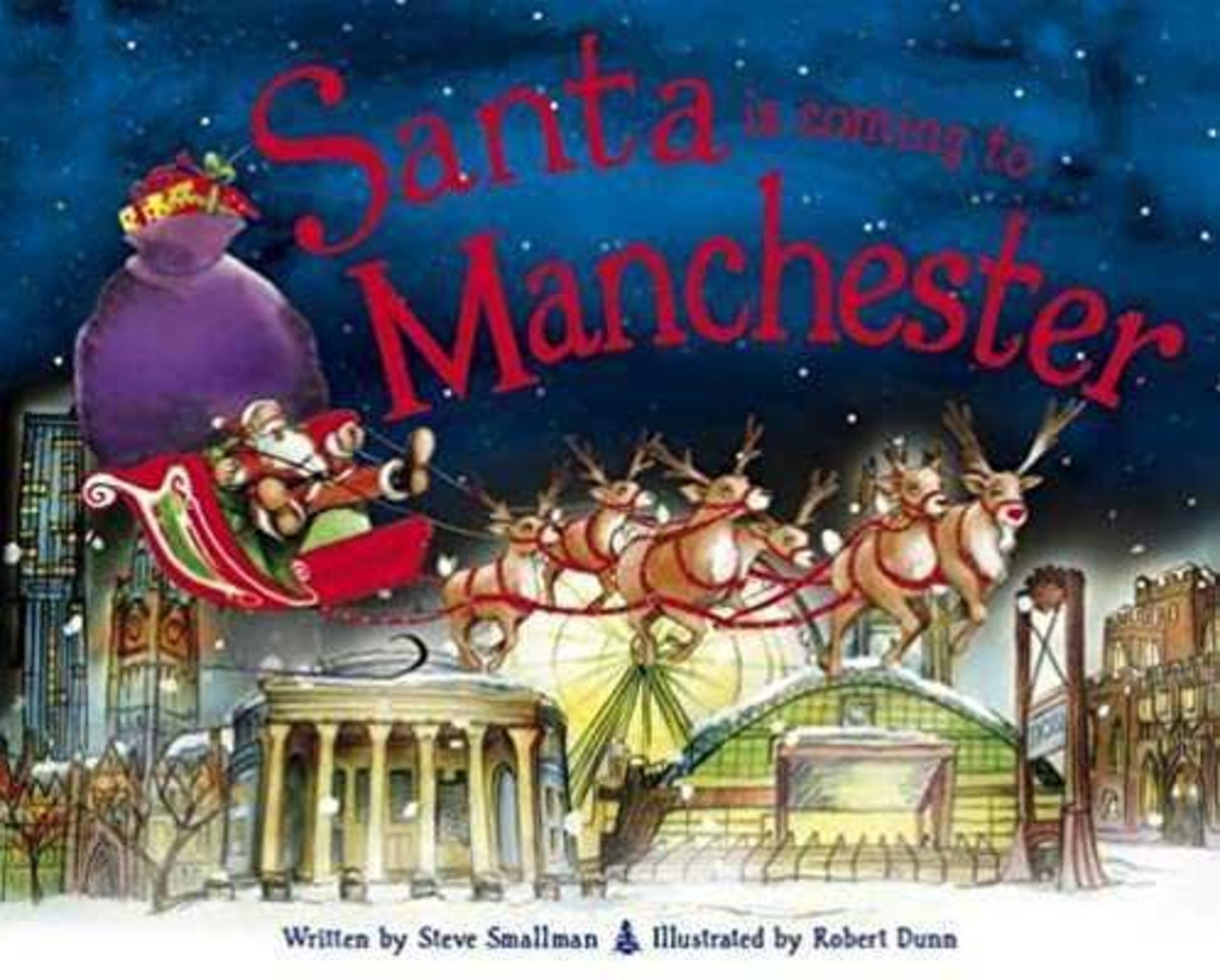 RRP £350 Not To Contain Free Boxes Of 20 Santa Is Coming To Manchester Reading Books