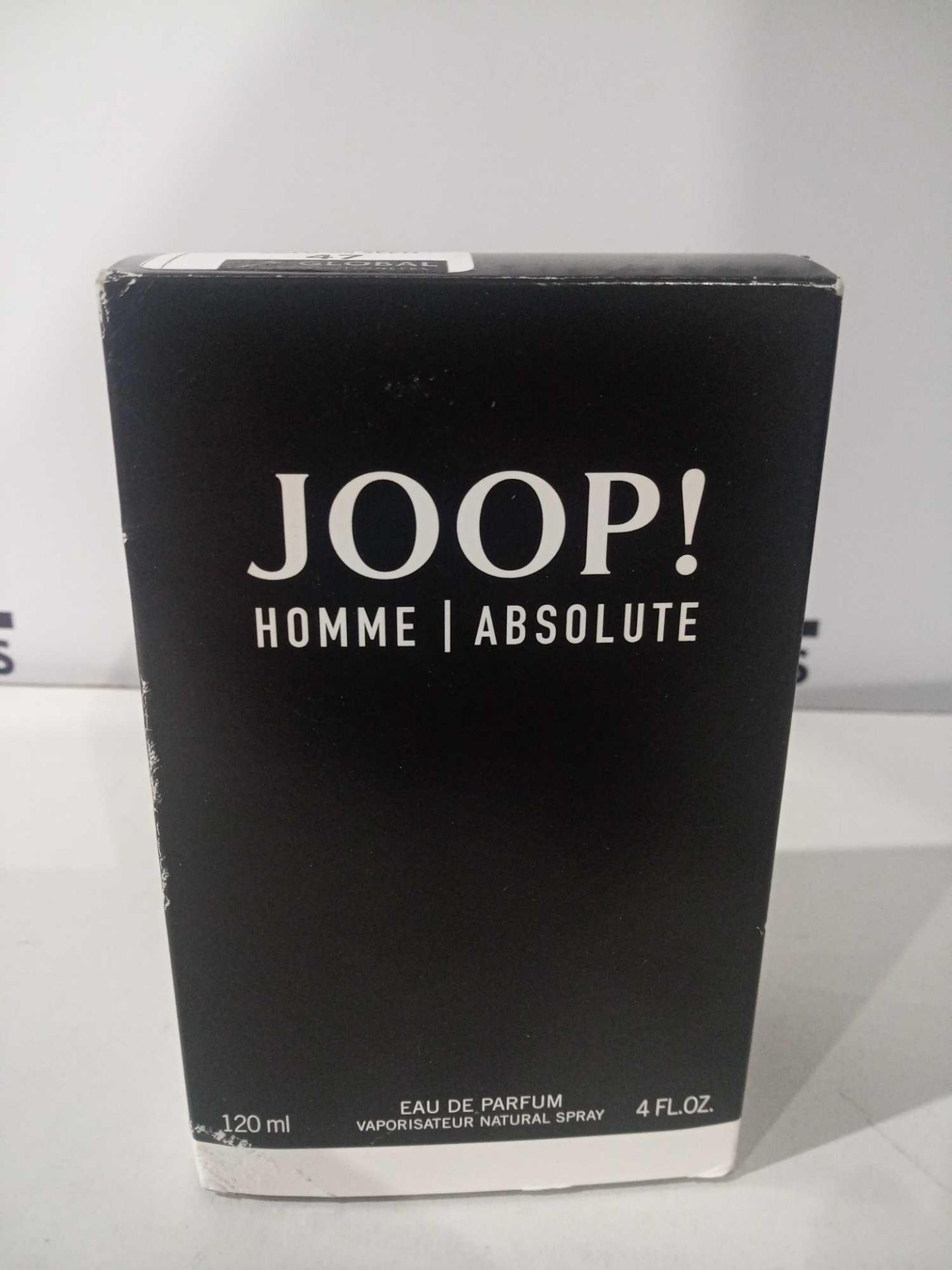 RRP £50 Brand New Boxed Full 120Ml Tester Bottle Of Joop Homme Absolute Perfume Spray