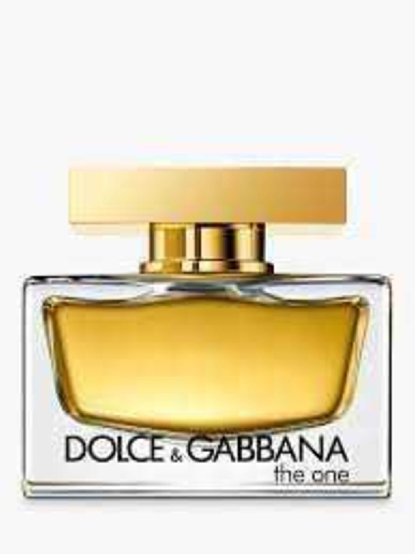 RRP £90 Unboxed 75Ml Bottle Of Dolce And Gabbana The One Perfume Spray Ex Display