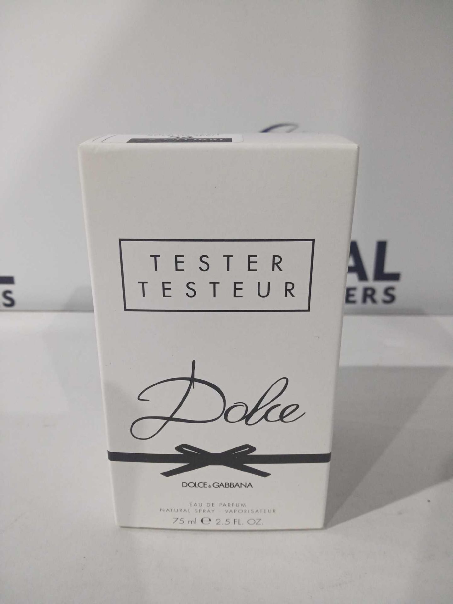 RRP £90 Brand New Boxed Full 75 Ml Tester Bottle Of Dolce By Dolce And Gabbana Perfume Spray