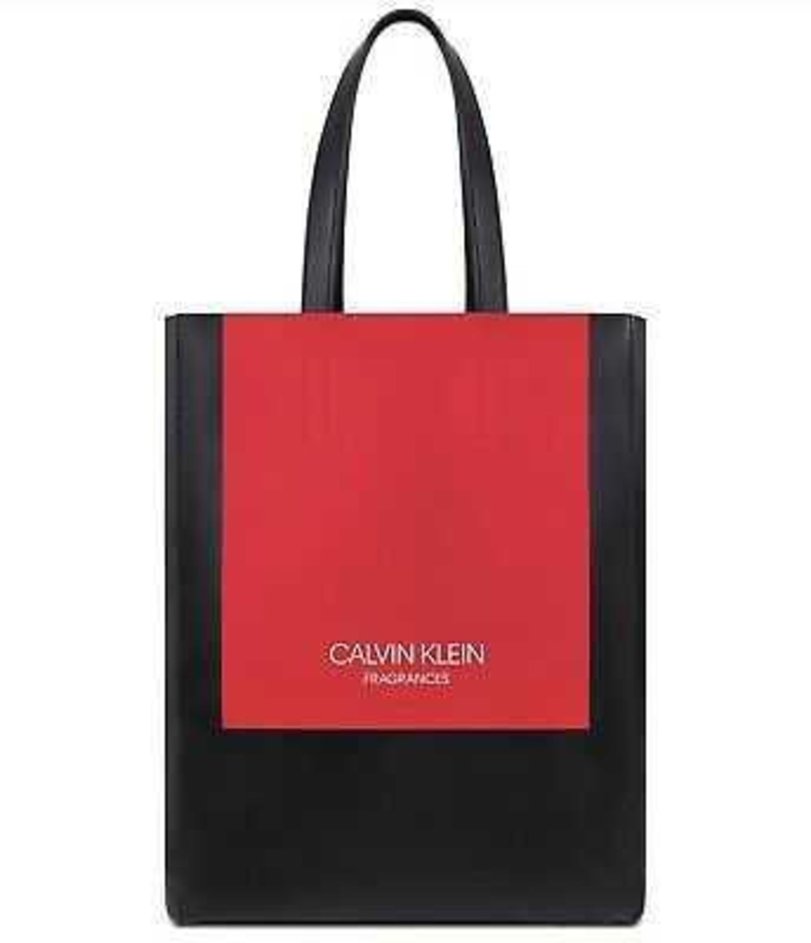 RRP £75 Brand New Calvin Klein Fragrances Leather Tote Bag