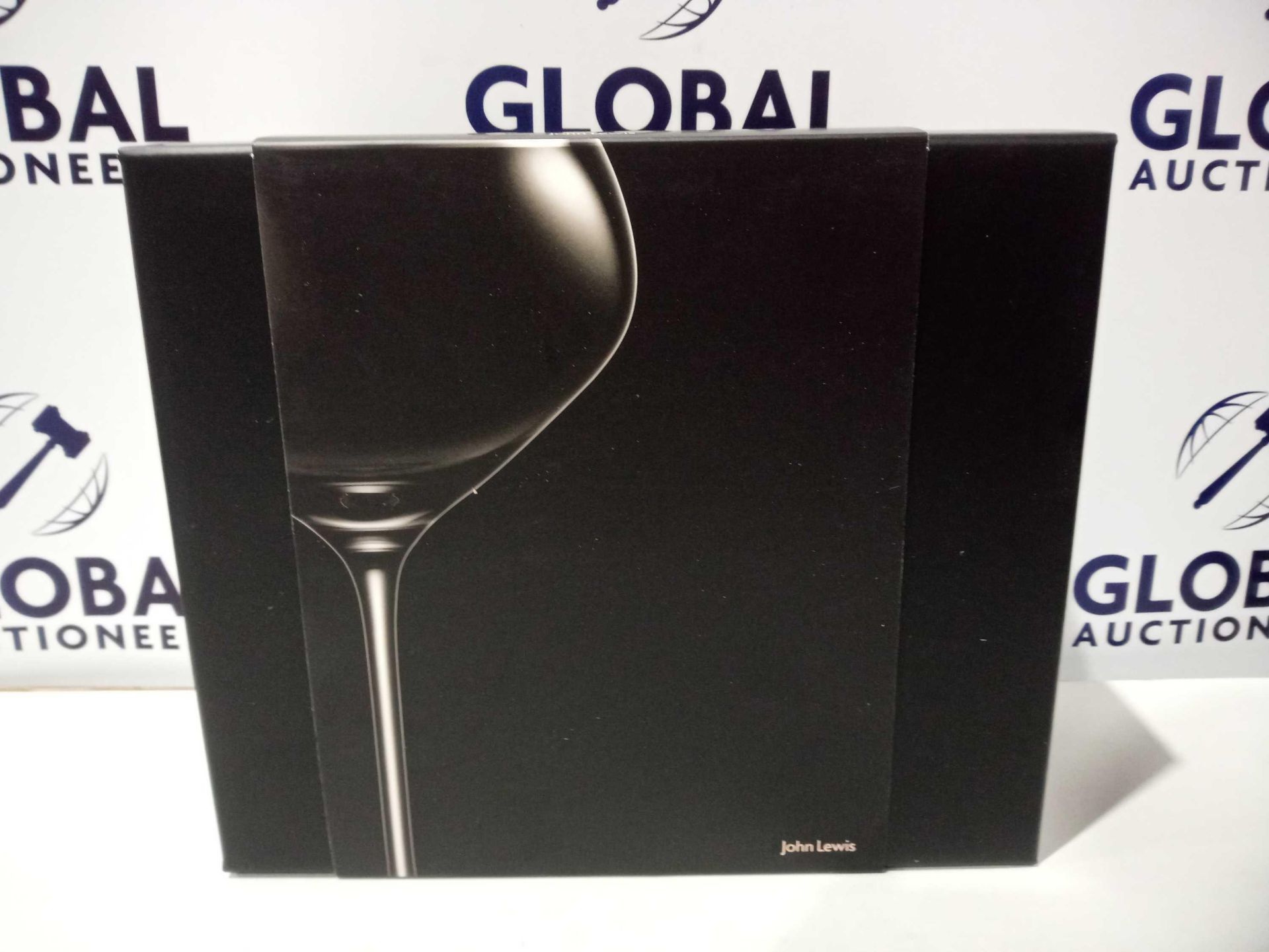 RRP £120 Lot To Contain 4 Boxed John Lewis Celebrate Crystal Glass Set Of 2 Champagne Saucers In Gif