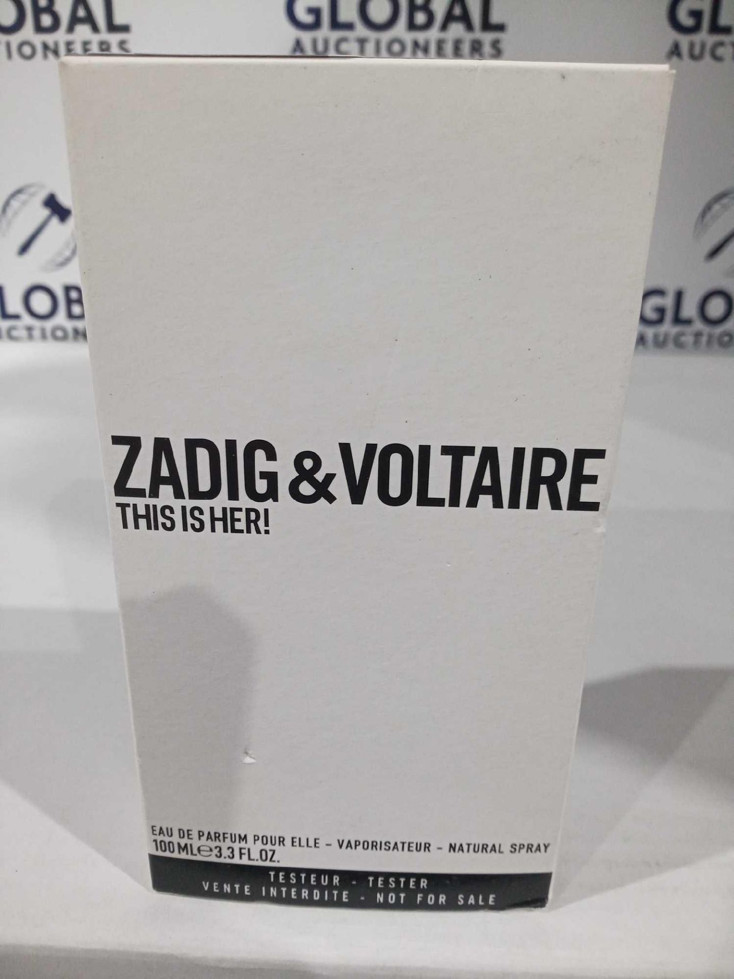 RRP £70 Brand New Full 100Ml Tester Bottle Of Zadig And Voltaire This Is Her Perfume Spray Ex Displa