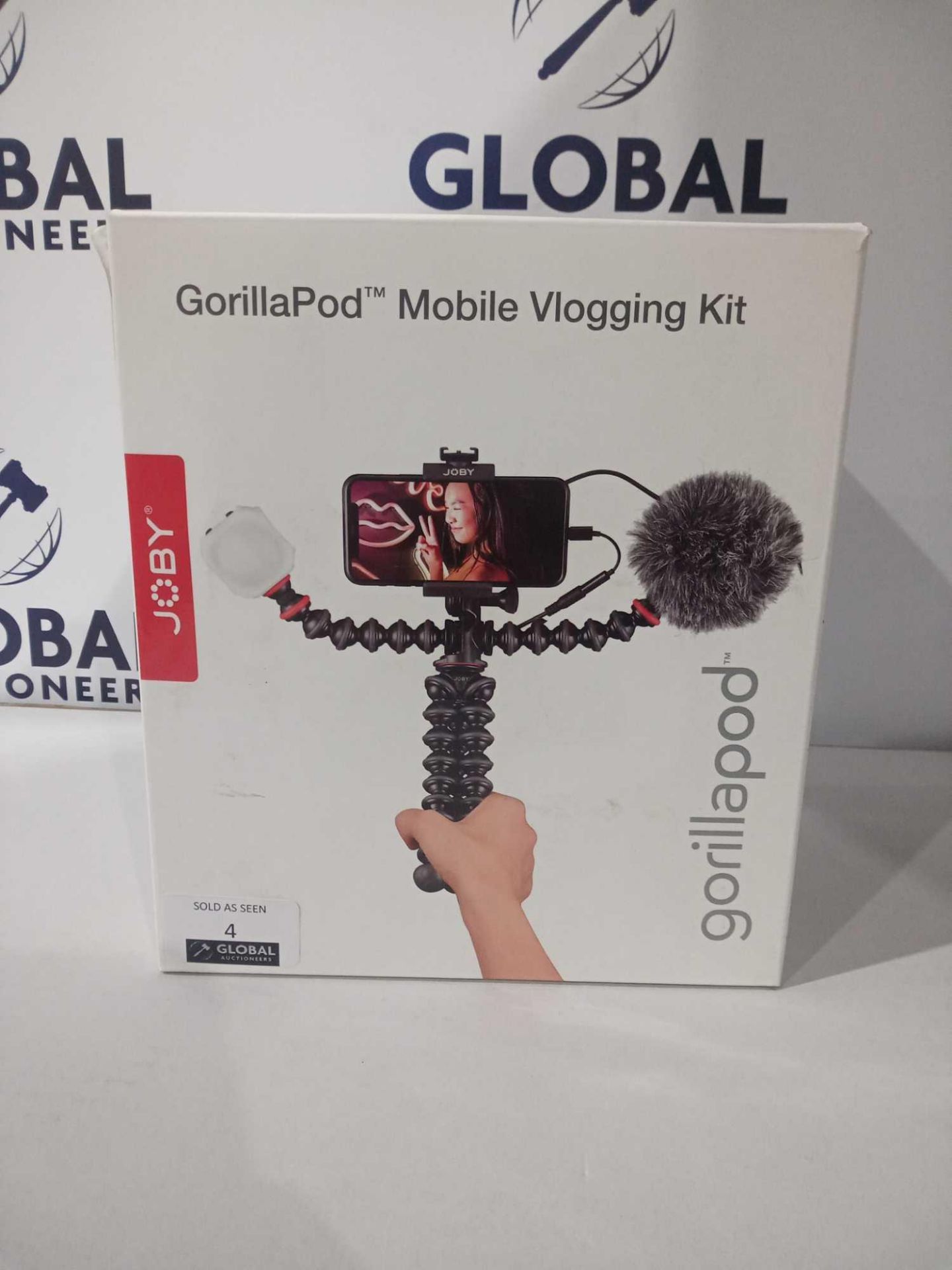 RRP £180 Boxed Joby Gorillapod Mobile Vlogging Kit