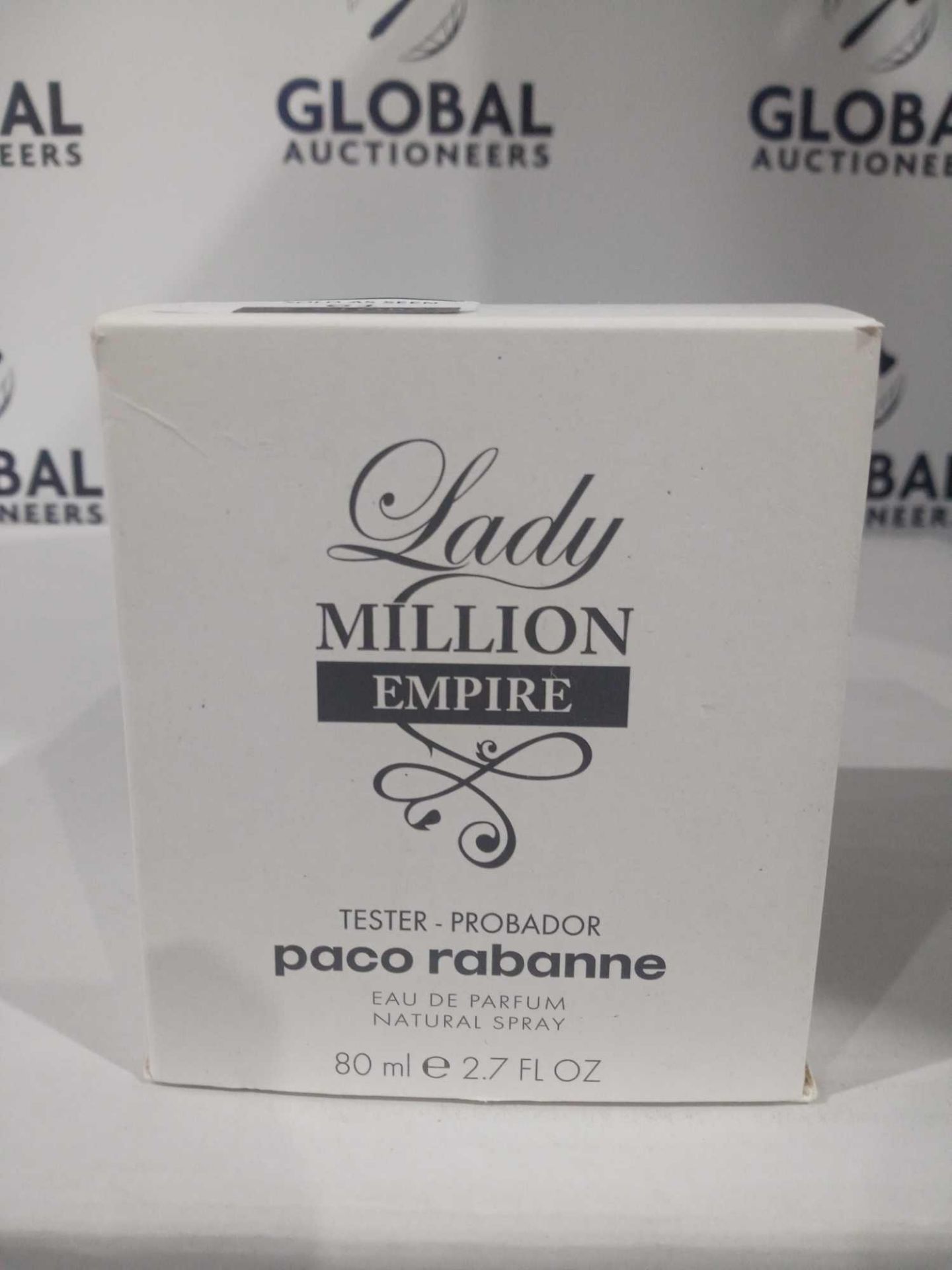 RRP £65 Brand New Boxed Full 80 Ml Tester Bottle Of Paco Rabanne Lady Million Empire Perfume Spray