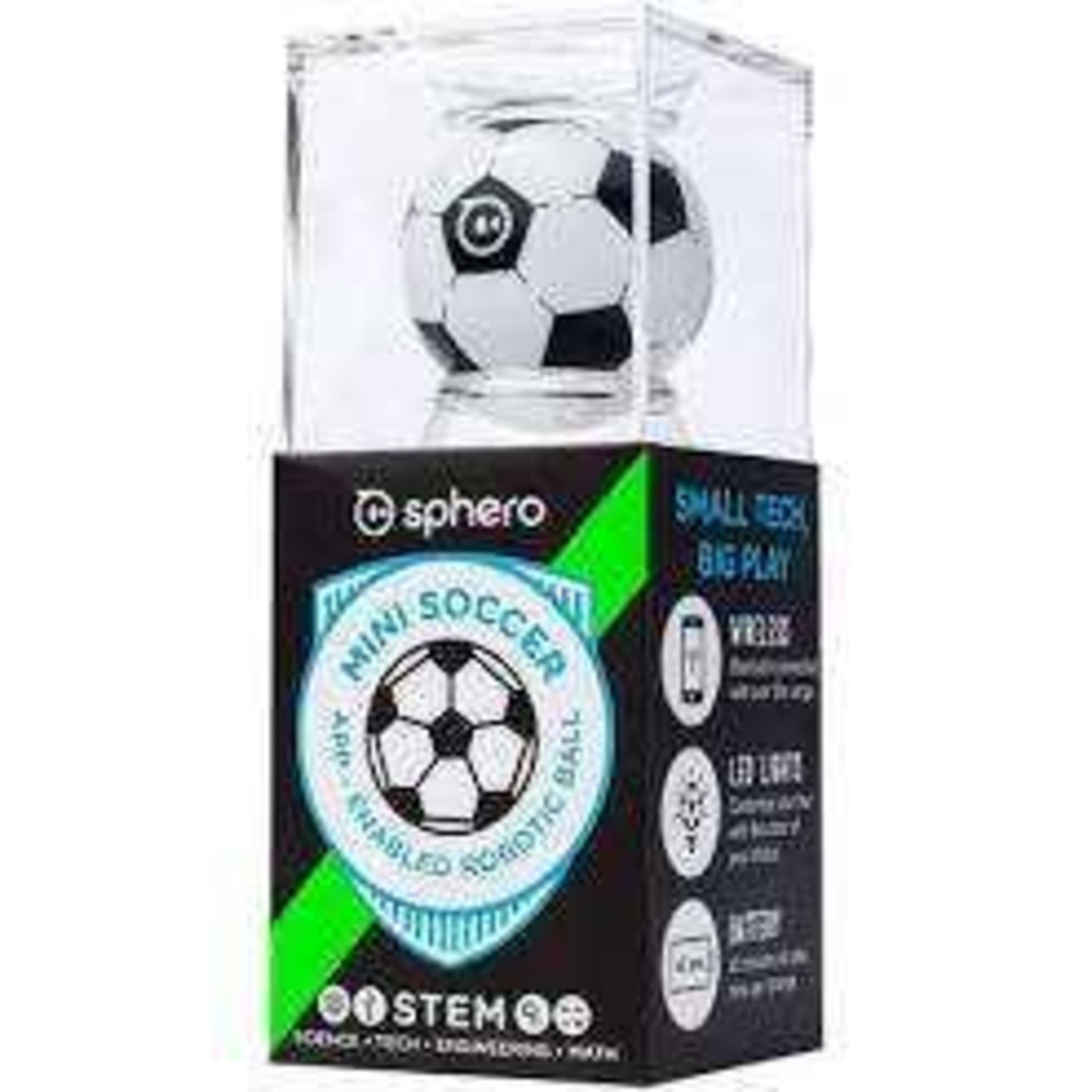 Combined RRP £100 Lot To Contain 2 Boxed Sphero Mini Soccer App Enabled Robotic Ball