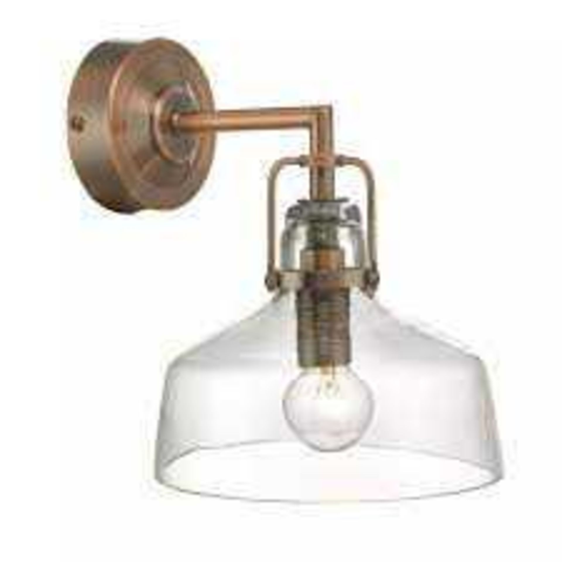 RRP £160 Lot To Contain 2 Boxed Debenhams Designer Light Fittings To Include Monaco Flush Light And - Image 2 of 2