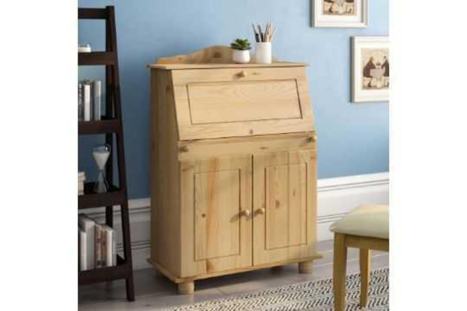 RRP £140 Boxed Marlow Home Hamlin Security Desk (17834) - Image 2 of 2