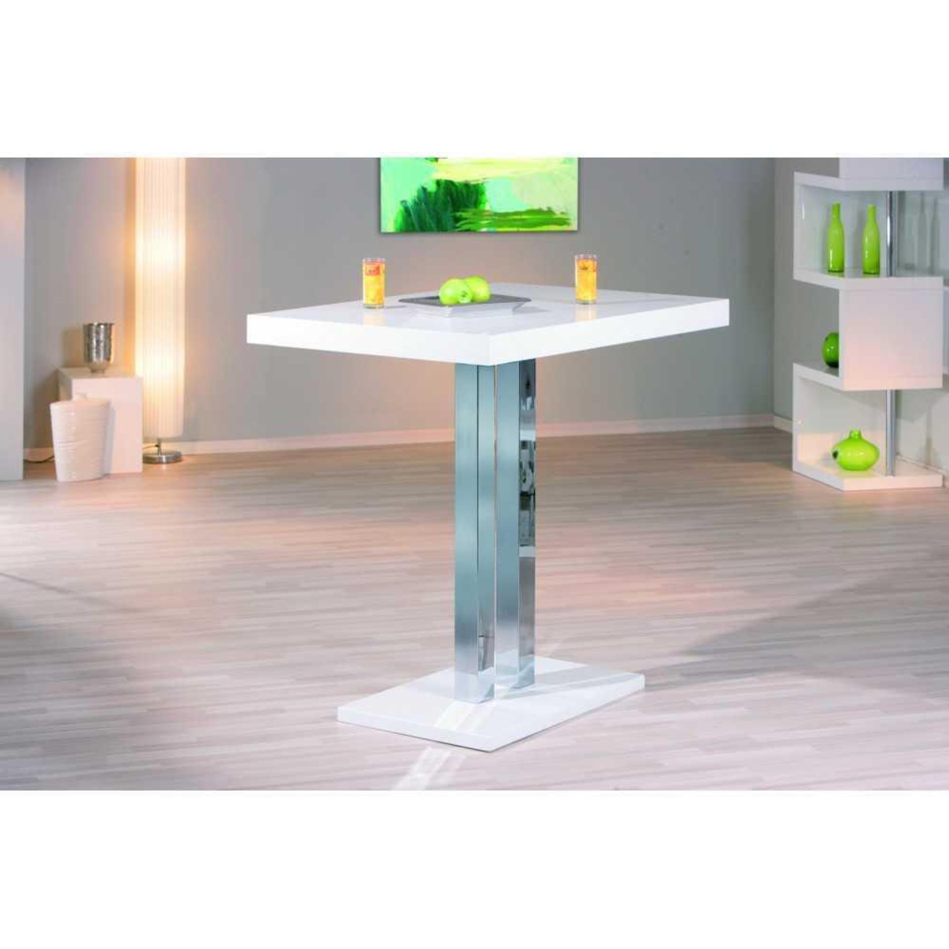 RRP £300 Boxed Inter Link Metro Lane Palazzi Bar Table