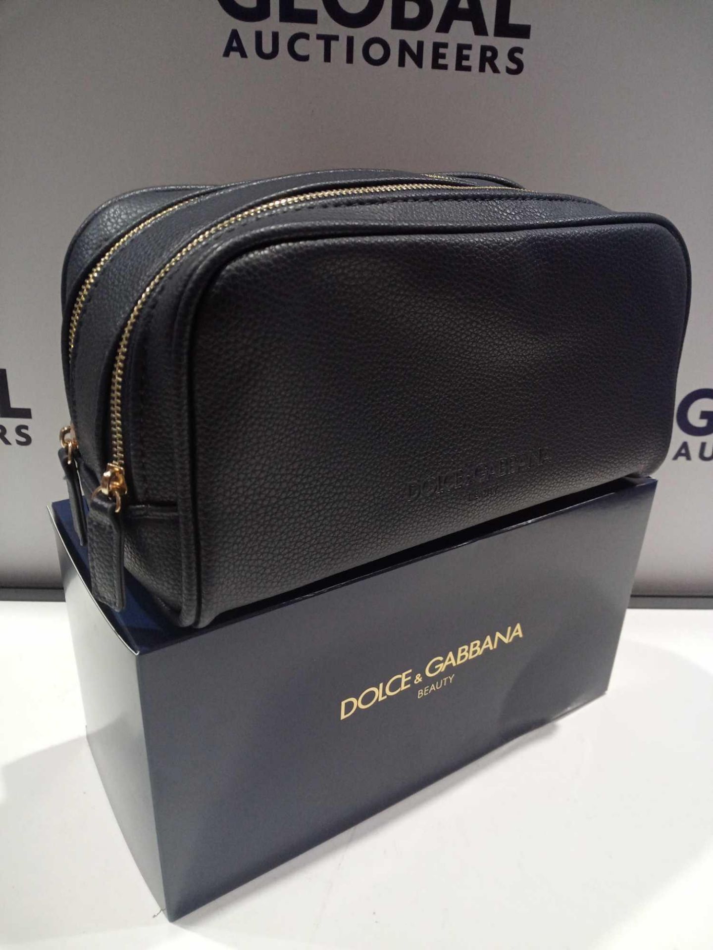 RRP £50 Each Brand New Boxed Dolce And Gabbana Beauty Double Zip Makeup Bag